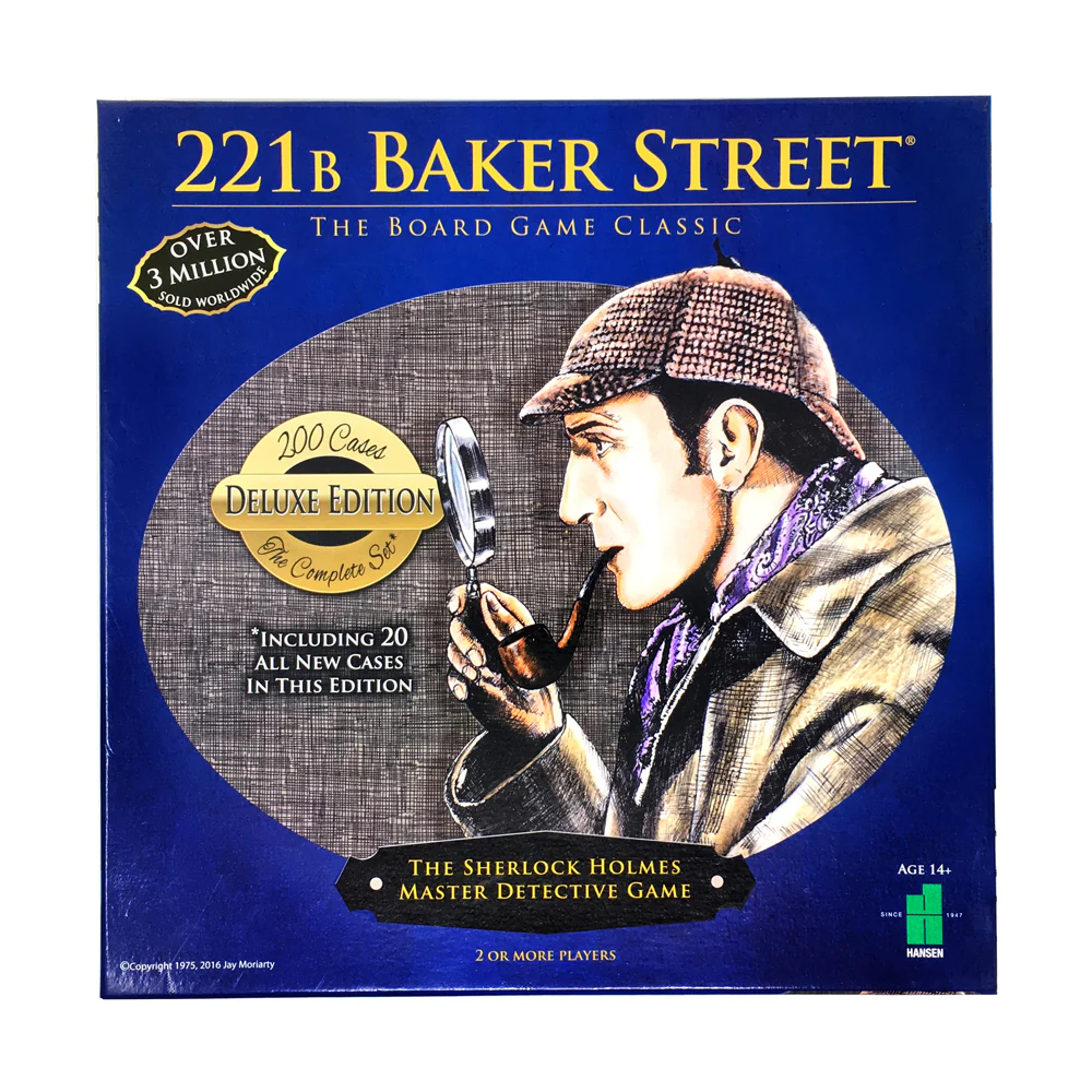 221B Baker Street Deluxe Edition Master Detective Board Game - Image 2