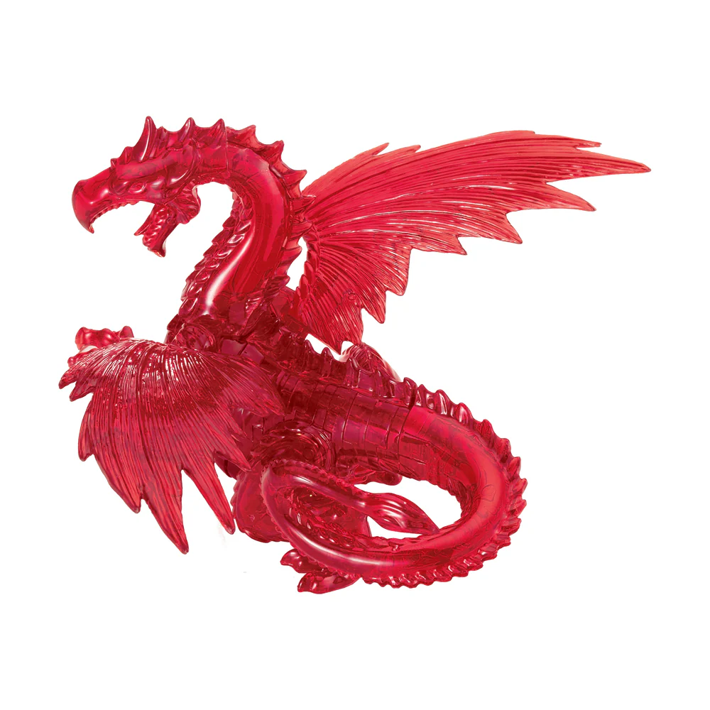 BePuzzled Red Dragon 3D Crystal Puzzle - 56 Pieces - Image 3