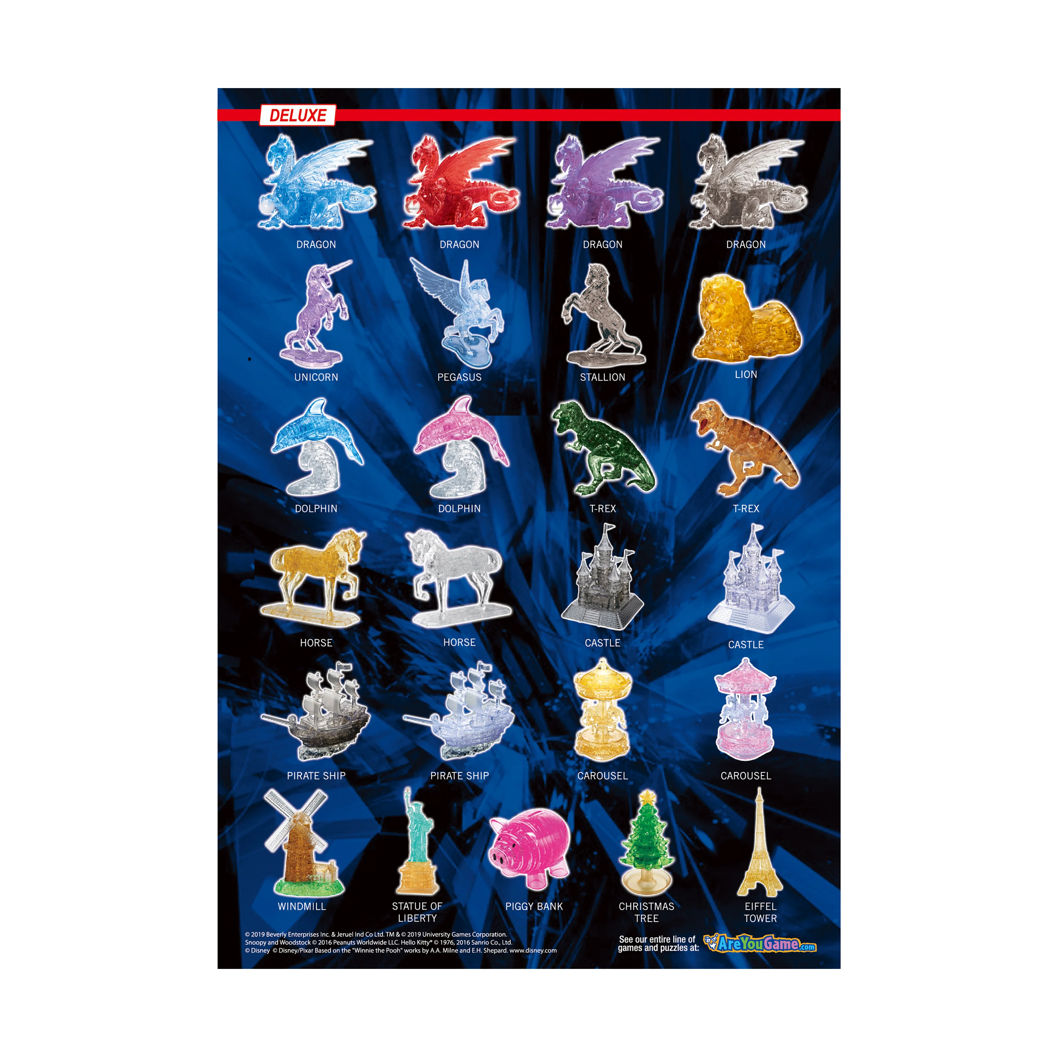 3D Crystal Puzzle - Adorable Hedgehog Design, 55 Pieces - Image 5