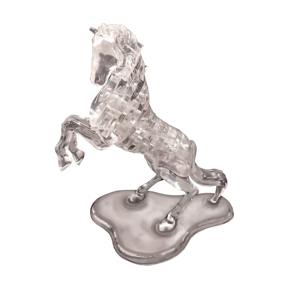 BePuzzled 3D Crystal Stallion Puzzle - 44 pcs - Image 3