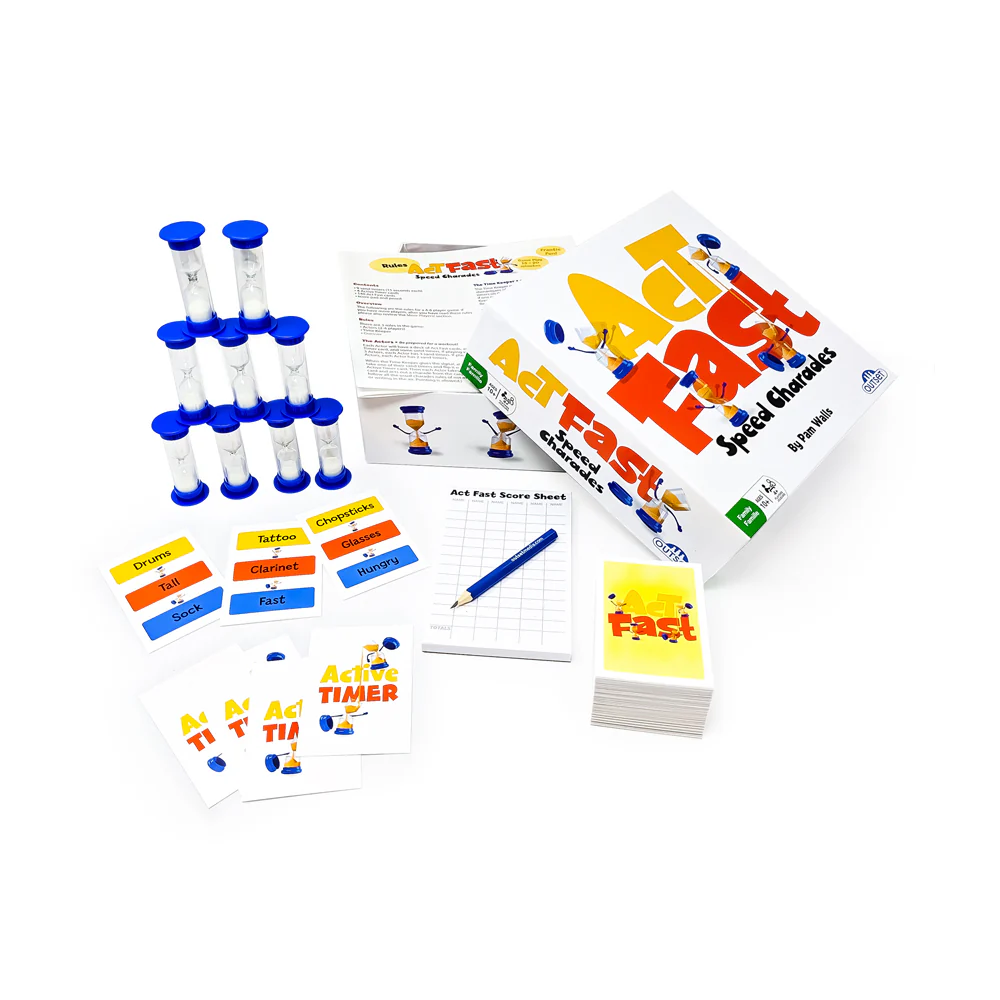 Act Fast Speed Charades Family Party Game - Image 2