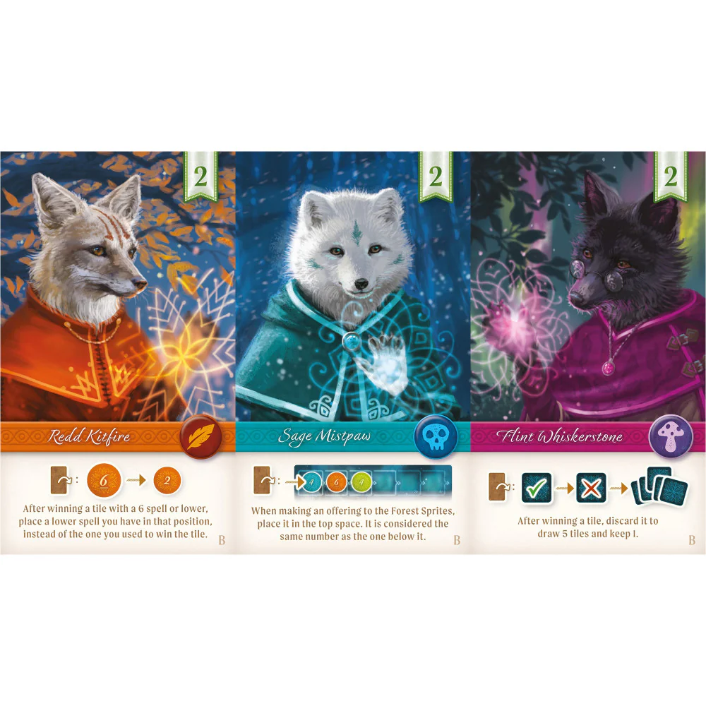 AEG Nocturne: Enchanted Fox Mystic Board Game for Families - Image 2