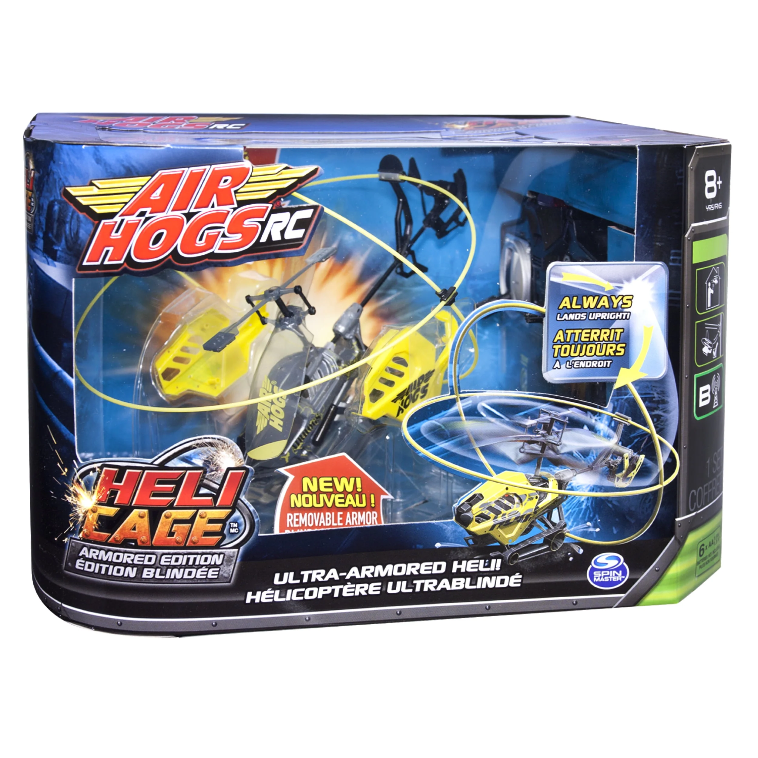 Air Hogs Radio Control Heli Cage - Invincible Flyer - Yellow - Image 2