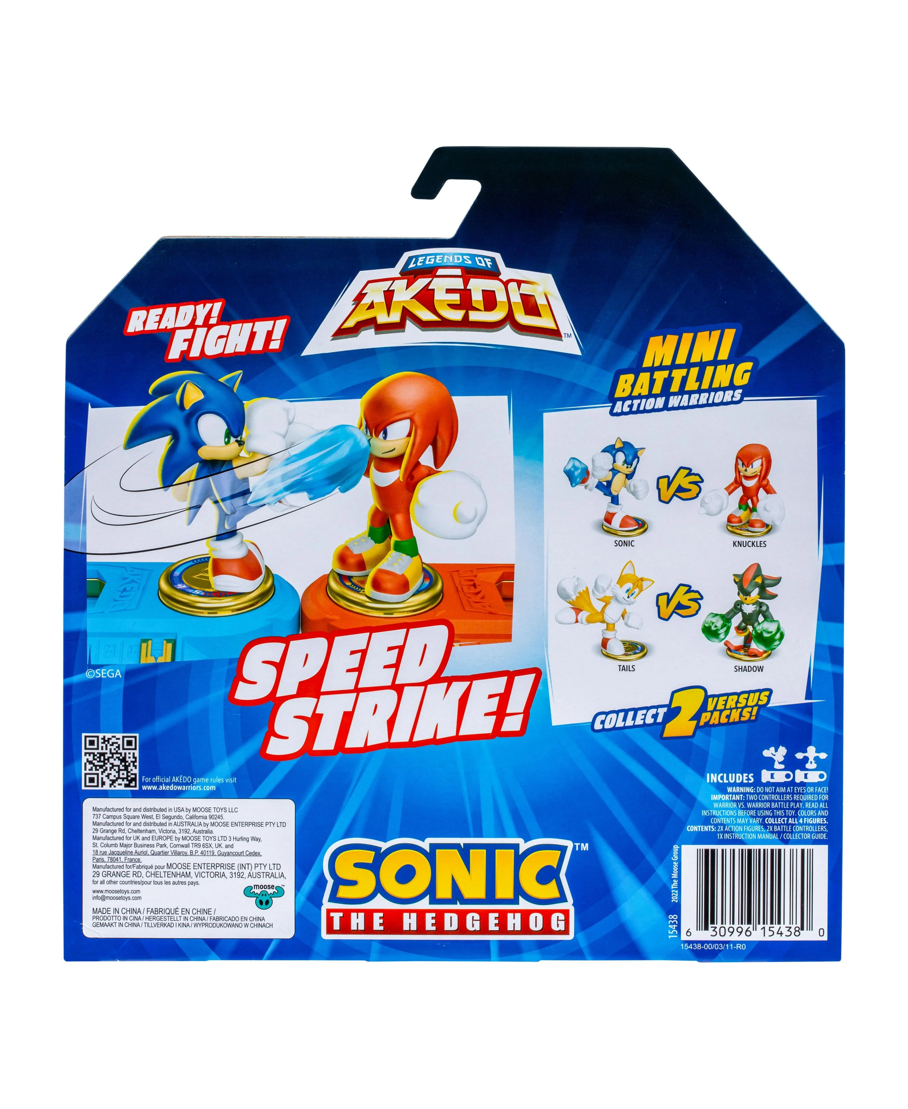 Akedo Sonic the Hedgehog vs Knuckles S1 Battle Pack - Image 9