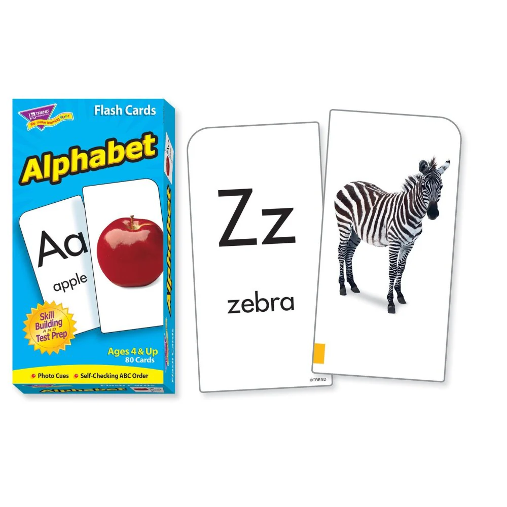 TREND Alphabet Skill Drill Flash Cards - Interactive Learning Tool - Image 2