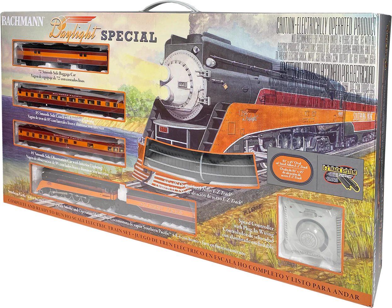 Bachmann Trains - Daylight Special HO Scale Electric Train Set - Image 2