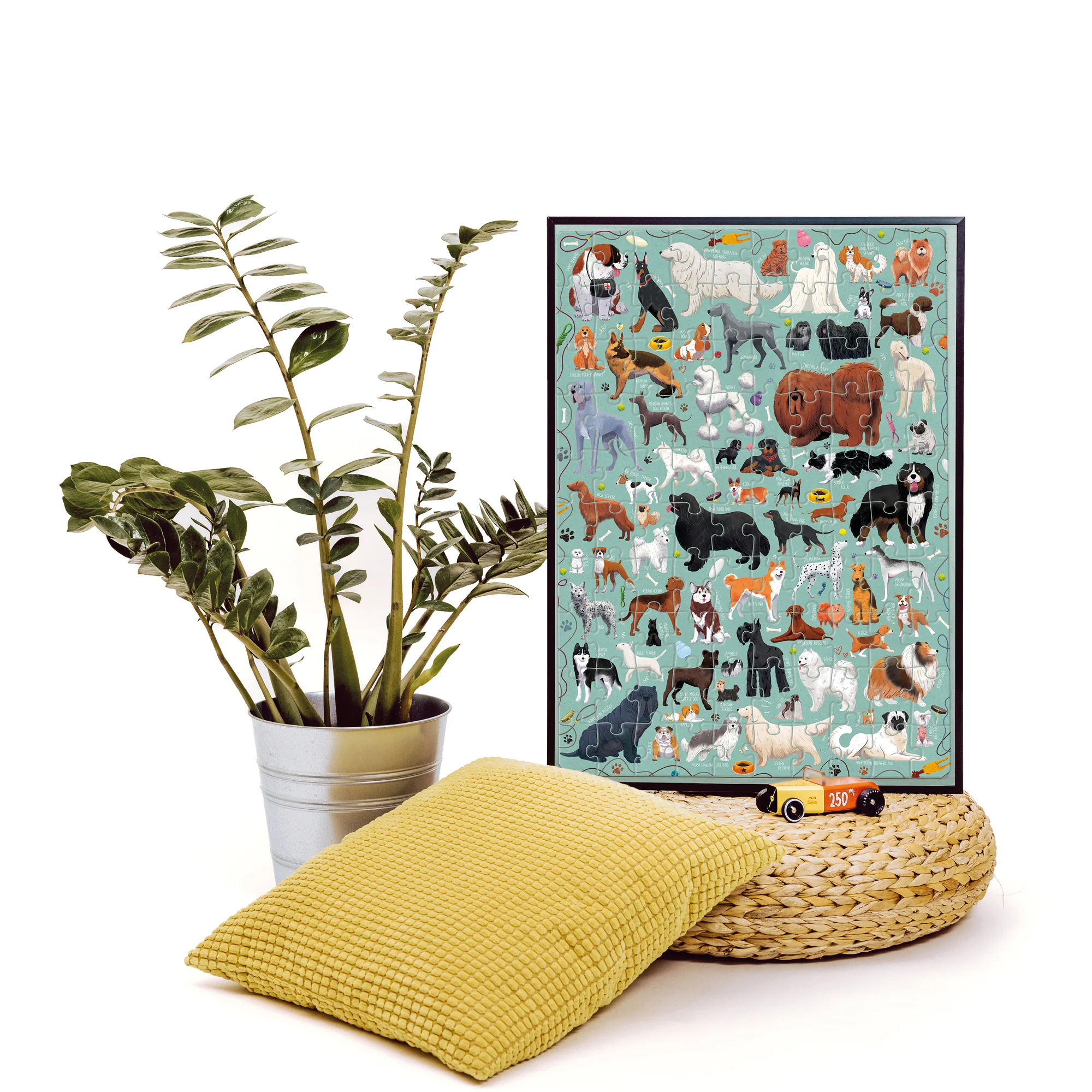 Banana Panda Puzzlove Dogs Jigsaw Puzzle - 100 pc - Image 4