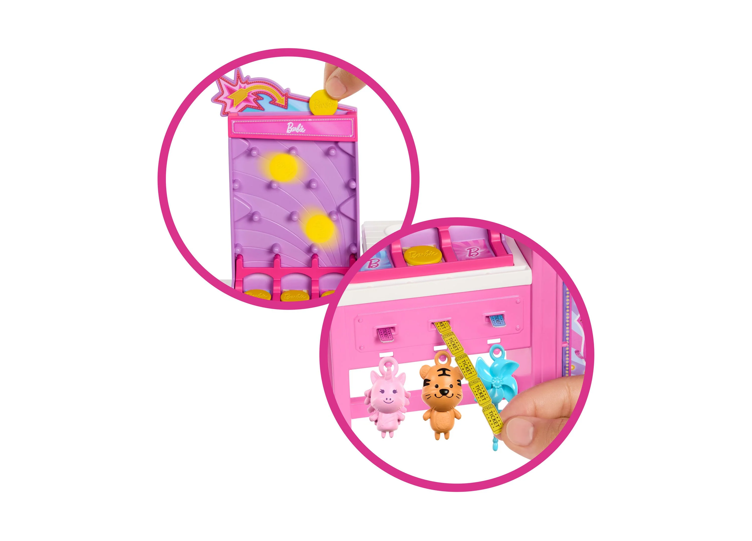 Barbie Mysteries Beach Detectives Malibu Doll and Cotton Candy Game Playset - Image 2