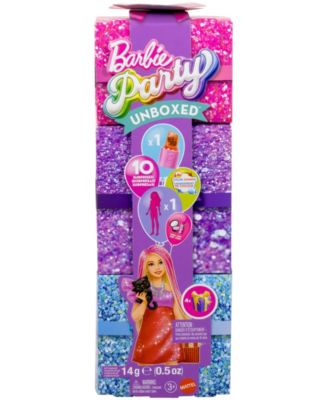 Barbie Party Unboxed - Glam Party Series Sparkle Doll with Accessories - Image 4