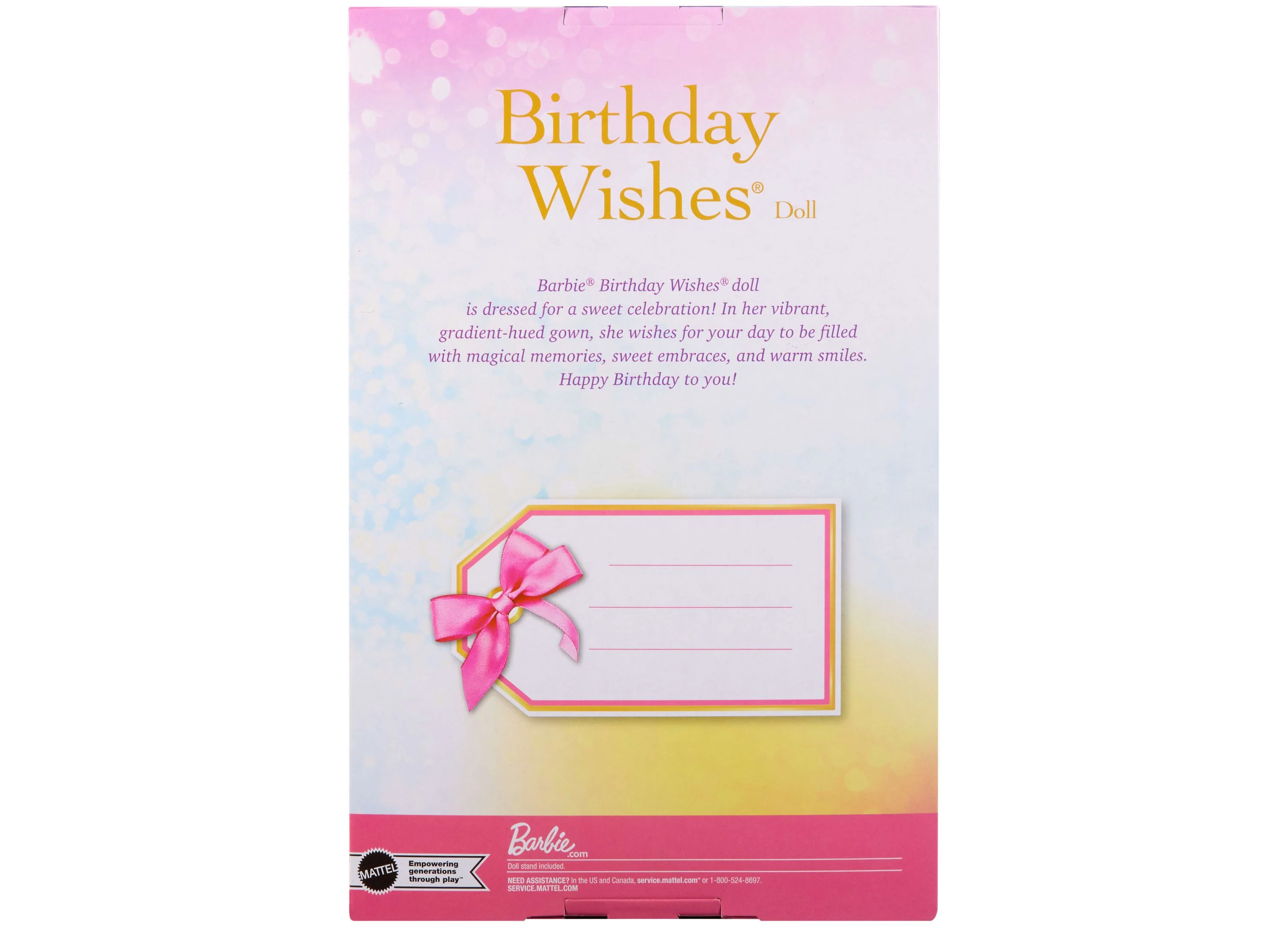 Barbie Signature Birthday Wishes Fashion Doll - Blonde Hair - Image 6