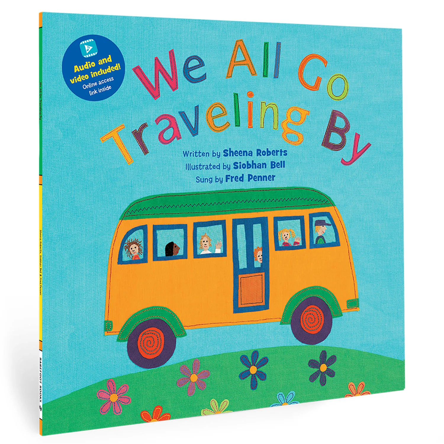 Barefoot Books Kindergarten Transportation Singalongs 4-Book Bundle - Image 5
