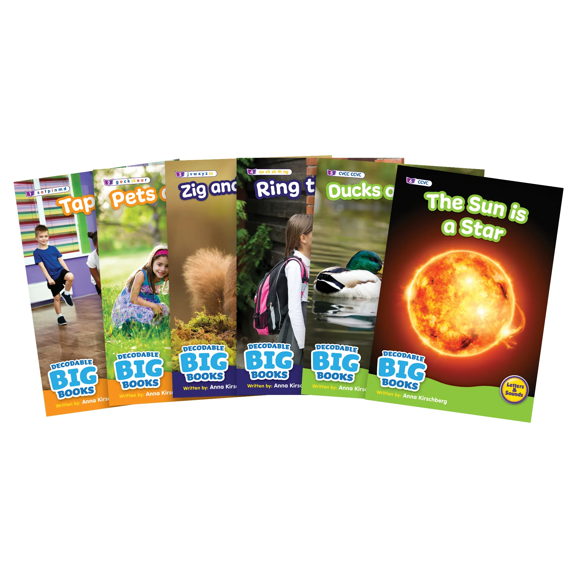 Beanstalk Books 6-Pack Decodable Big Non-Fiction Books Set - Image 4