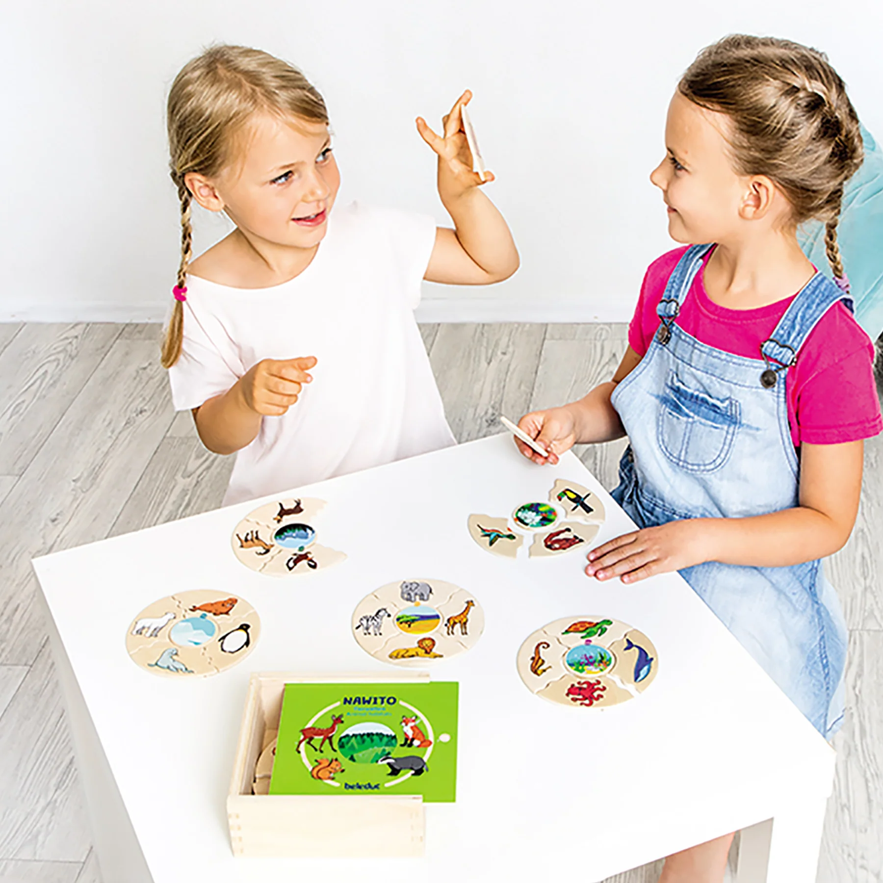 Beleduc Nawito Animal Habitats Educational Puzzle Set - Image 5