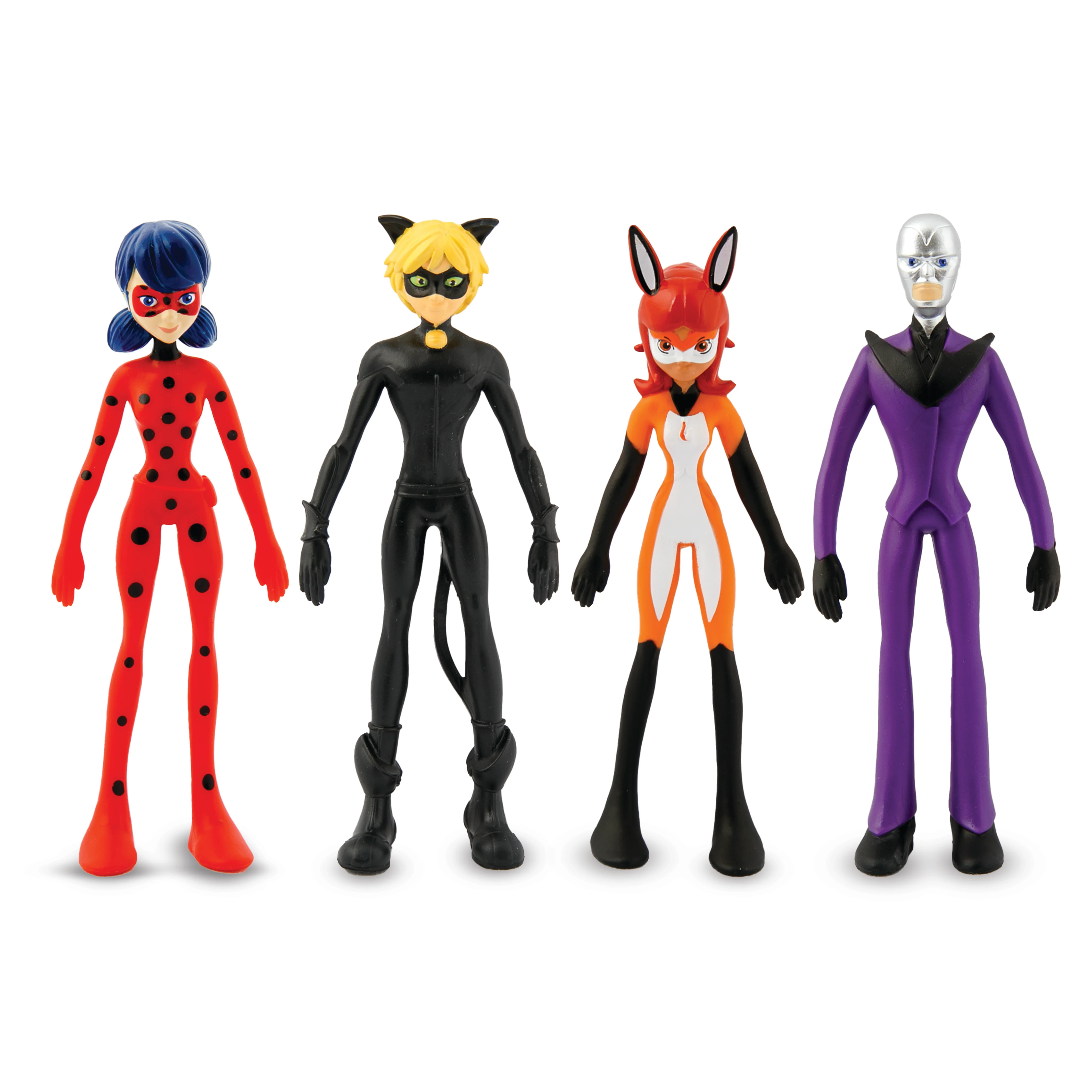 BEND-EMS‚Ñ¢ Miraculous Cat Noir Flexible Action Figure - Image 5