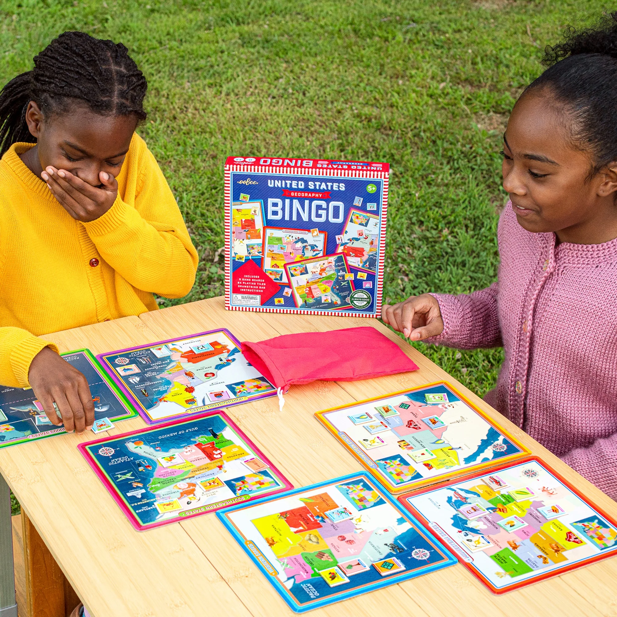 eeBoo Bingo Geography United States Educational Game - Image 4
