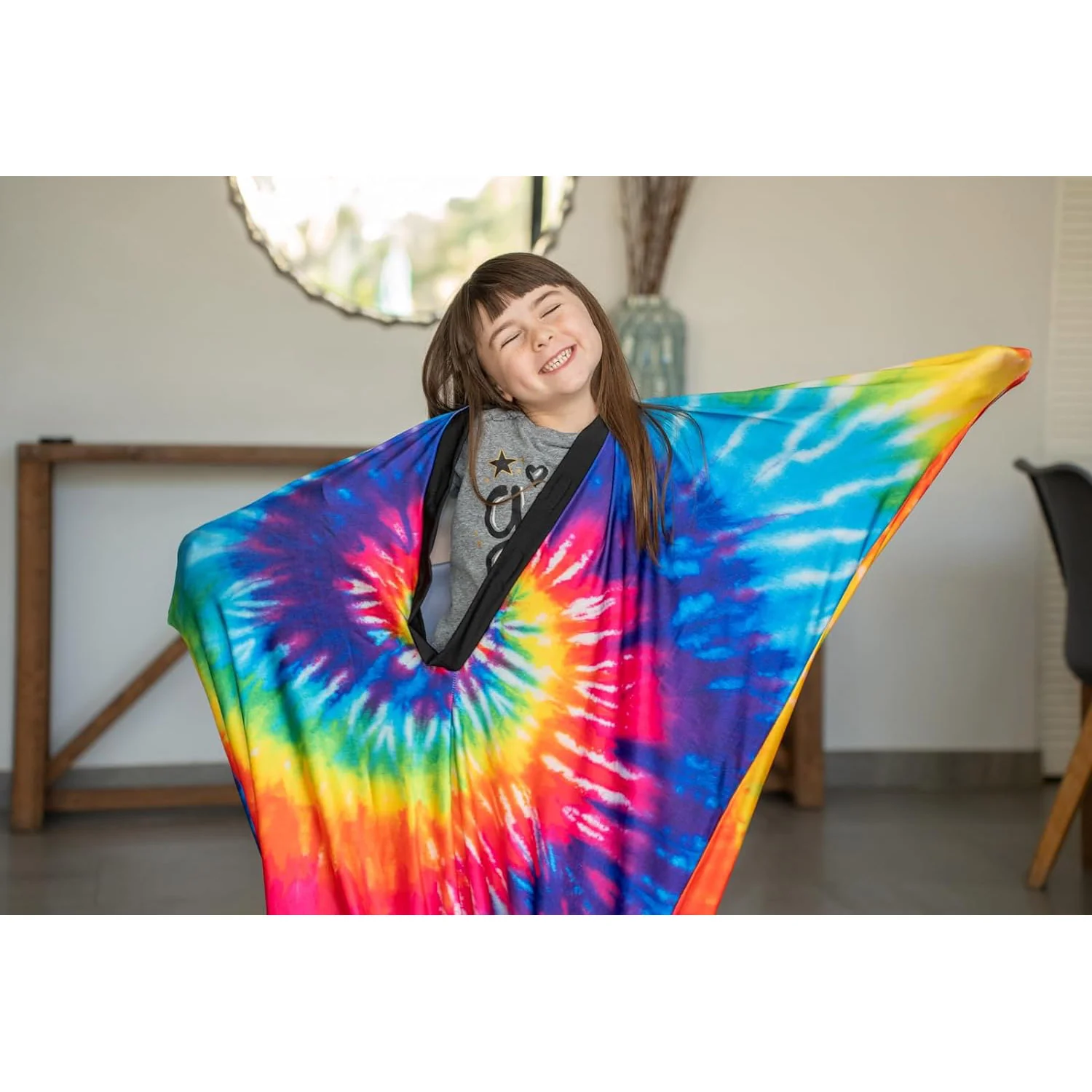 Bintiva Sensory Sock, Tie Dye, Medium, Ages 6-8 - Image 3
