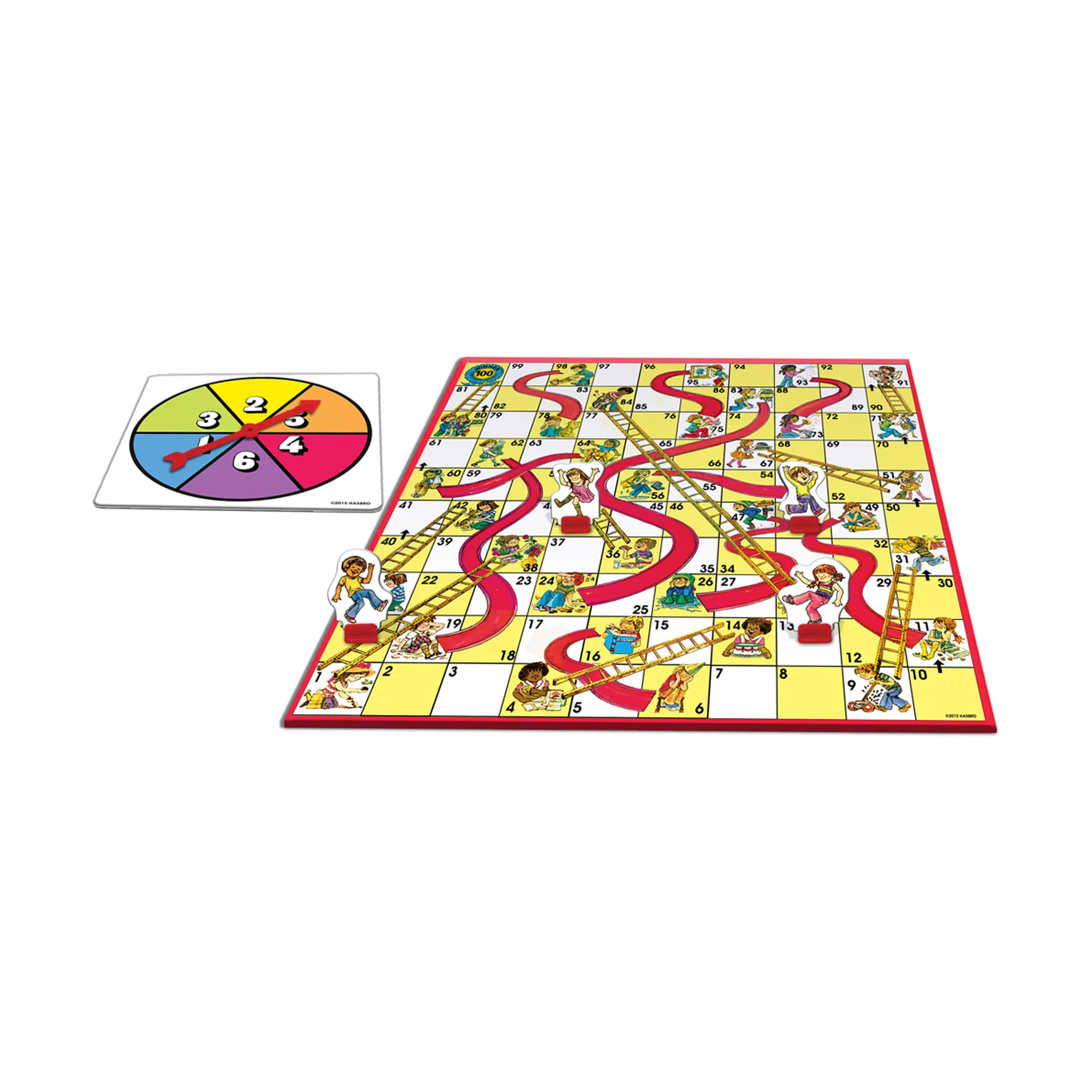 Classic Chutes and Ladders Retro 1978 Edition Board Game - Image 4