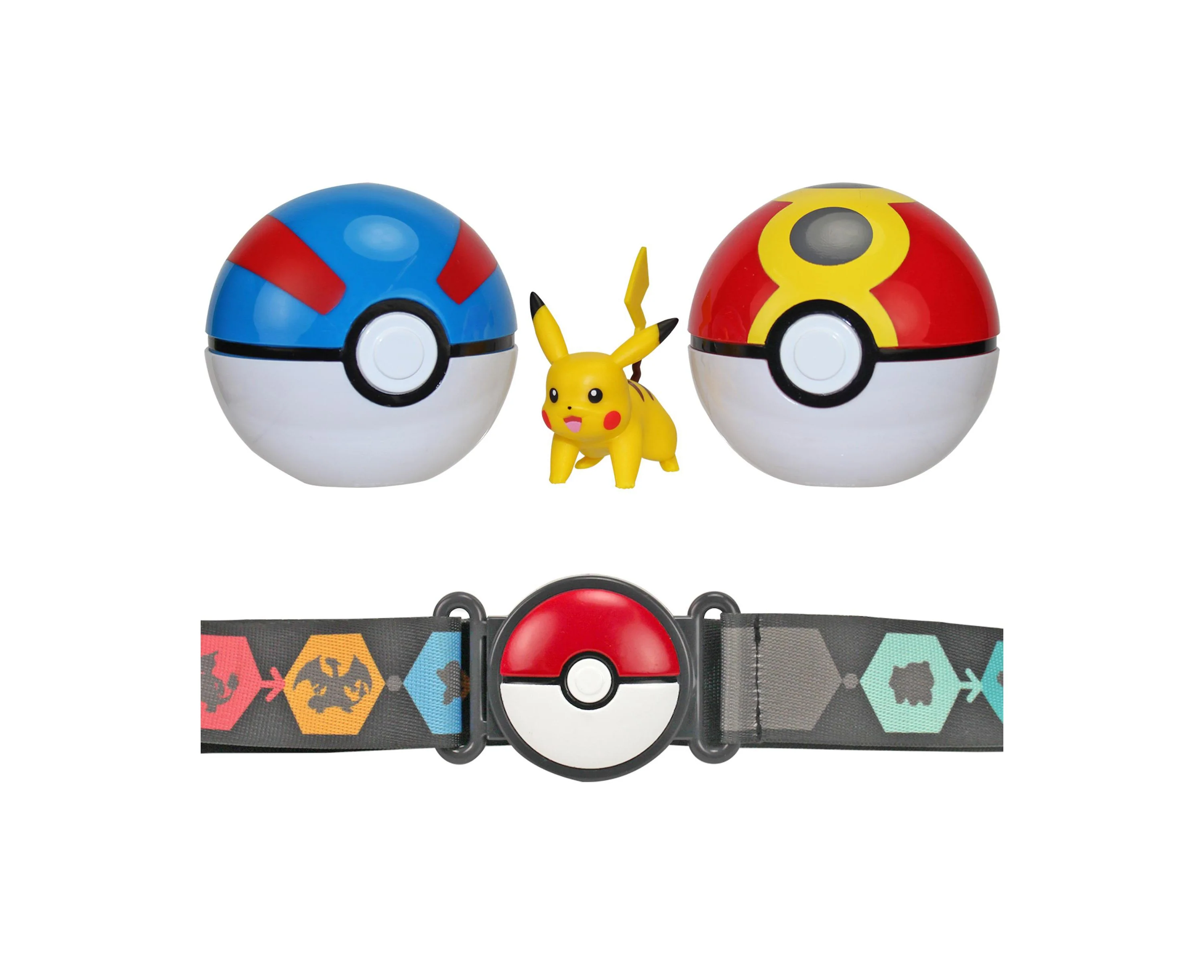 Adventure Awaits 2-Inch Pikachu Clip 'N' Go Belt Set - Adjustable - Image 2