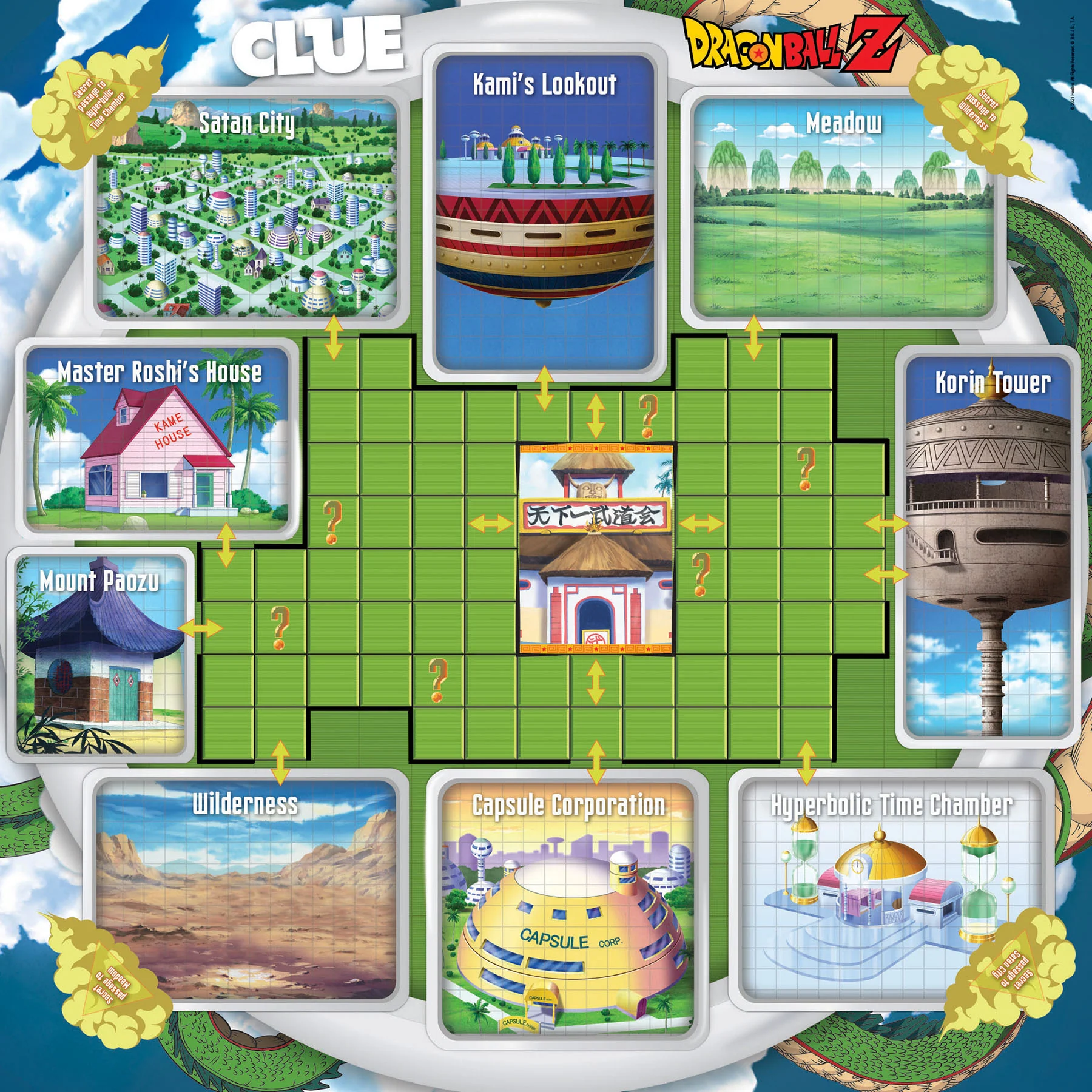 Dragon Ball Z CLUE Board Game - Image 5