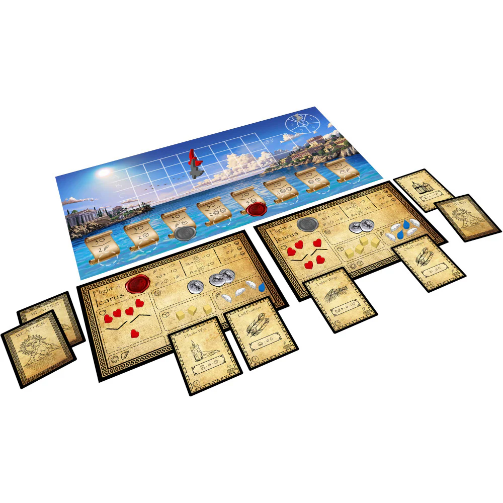 Flight of Icarus: Myth-Inspired Strategy Board Game for Ages 14+ - Image 3