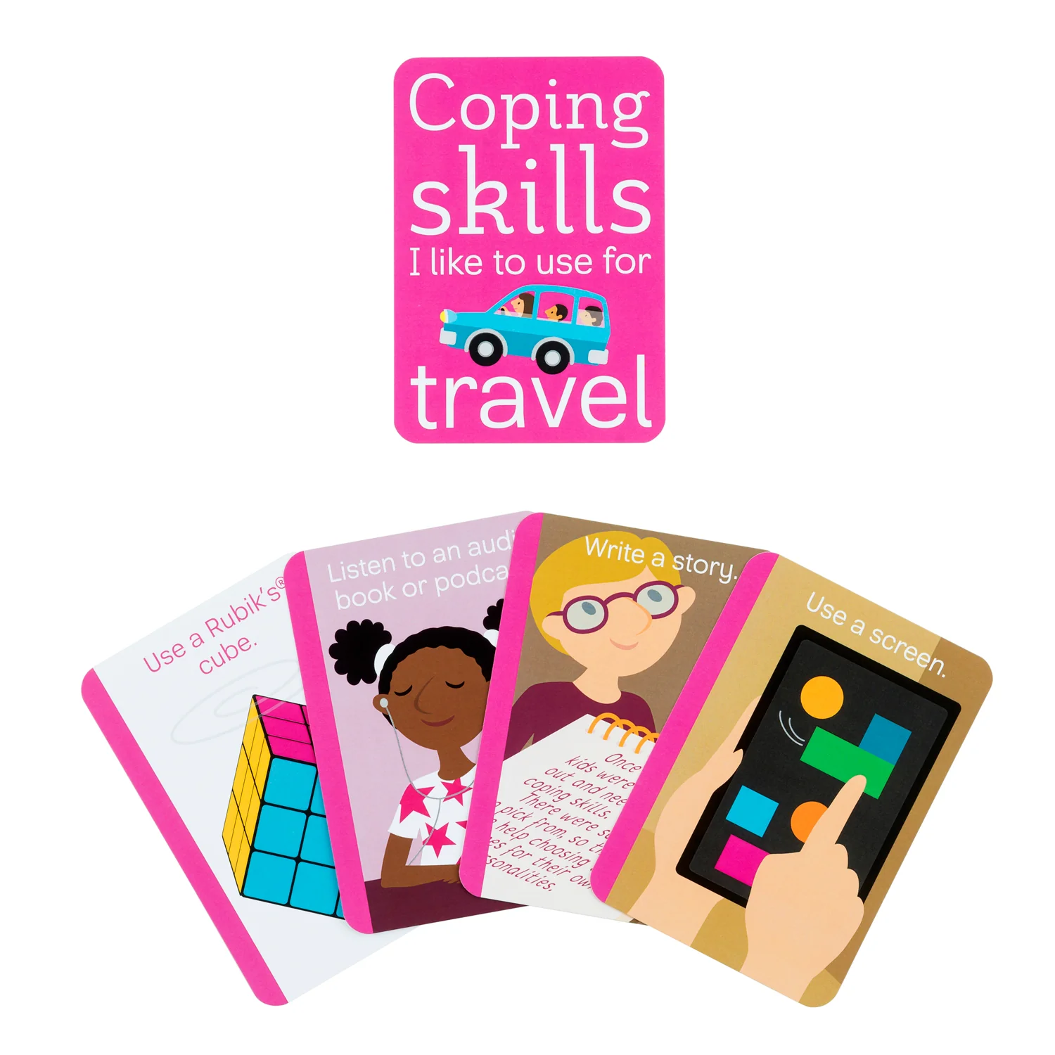 Coping Skills for Kids™ Coping Cue Cards™ Distraction Deck™ - Image 5