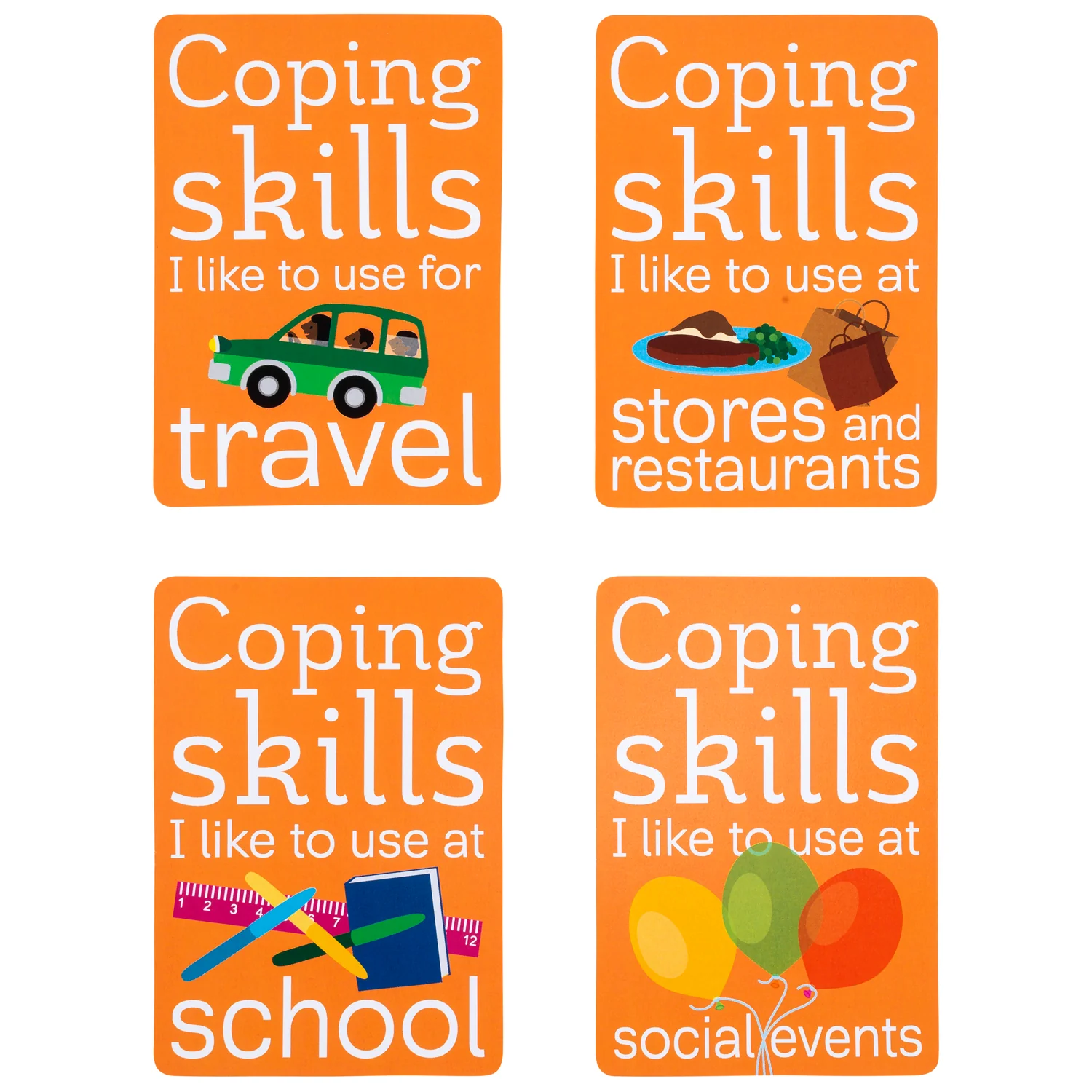 Coping Skills for Kids™ Coping Cue Cards™ Processing Deck - Image 3