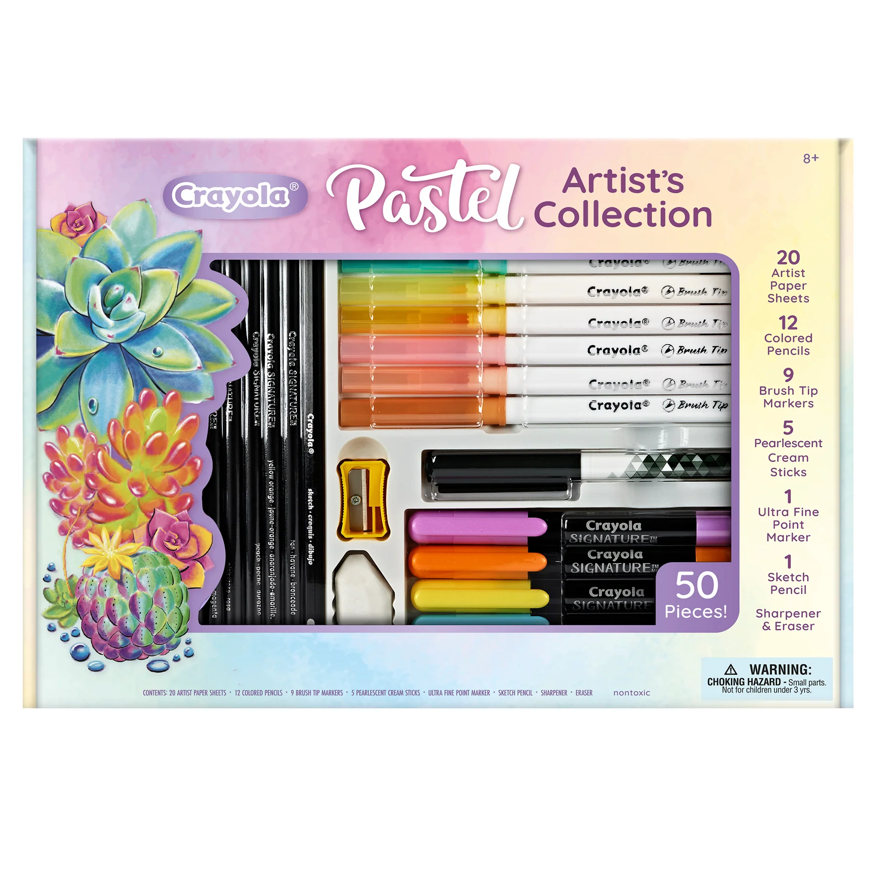Crayola Pastels Artist's Collection Art Kit - Image 2