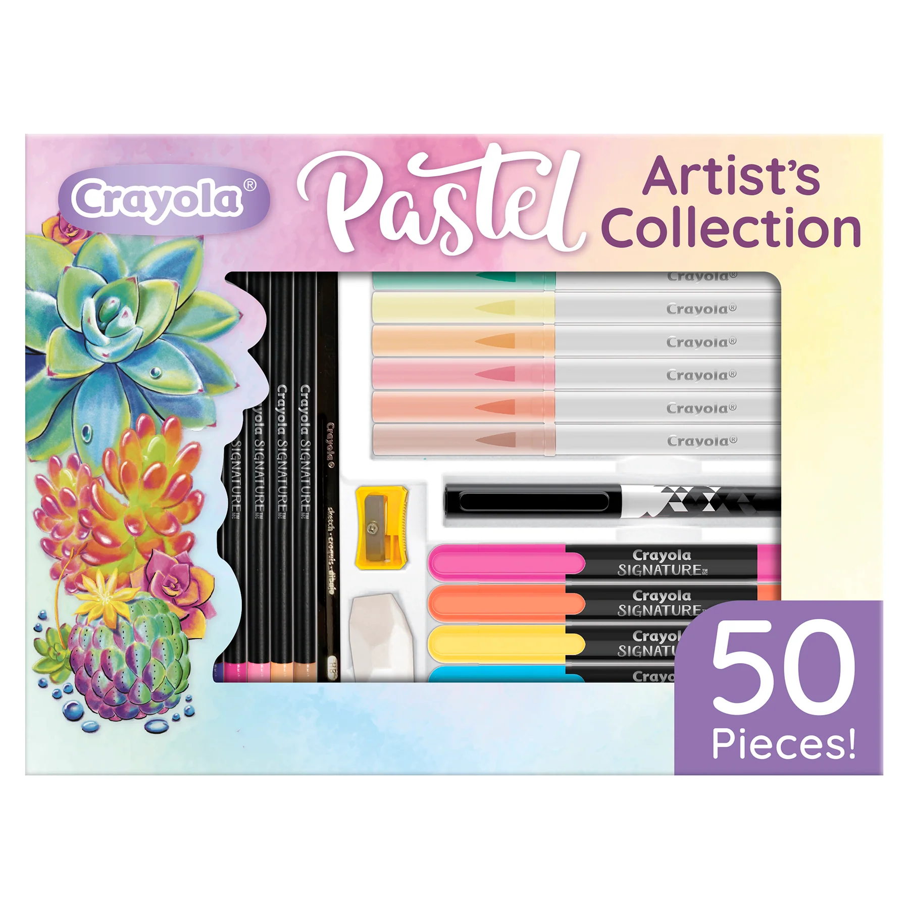Crayola Pastels Artist's Collection Art Kit - Image 3
