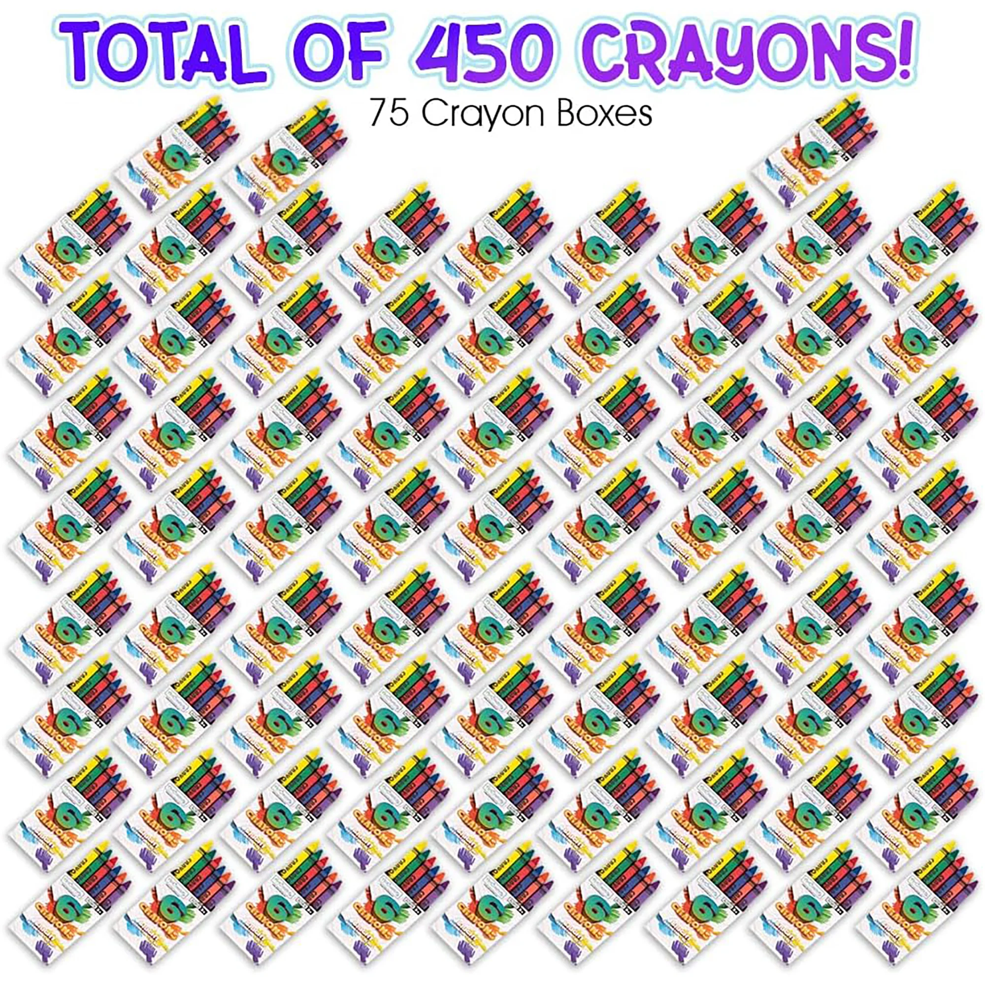 Craytastic! Color Carnival Crayon Bulk Set - 300 Piece Collection