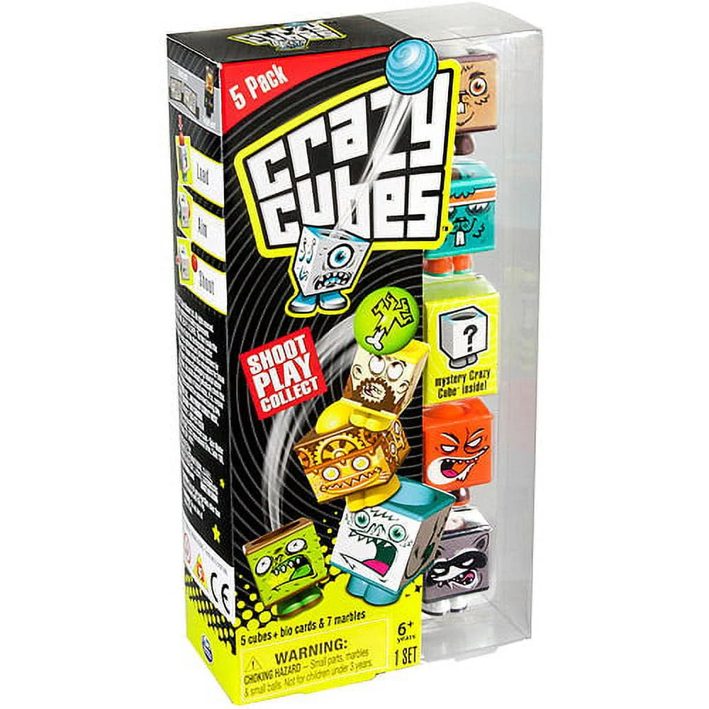 Crazy Cubes Forest Treasures 5-Pack Collectible Set