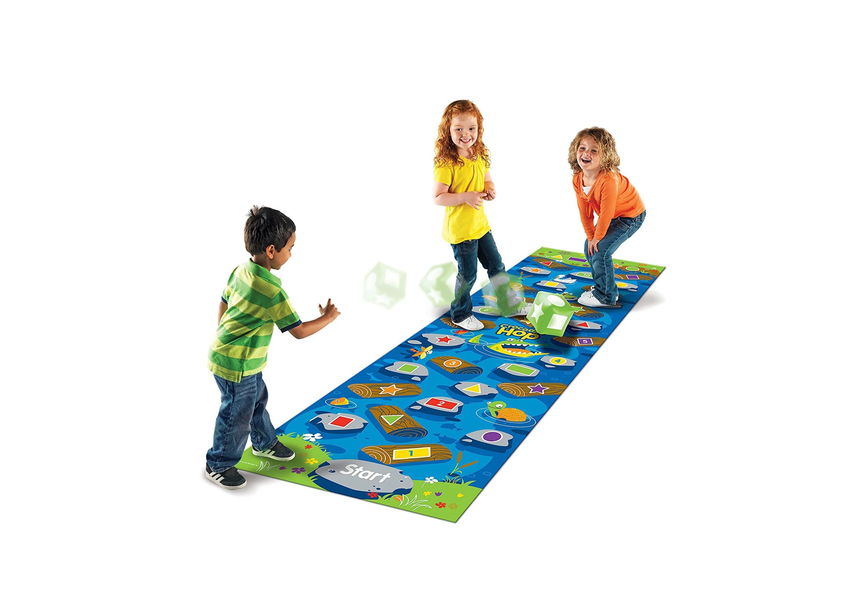 Learning Resources Crocodile Hop Floor Game - Interactive Learning Mat - Image 2