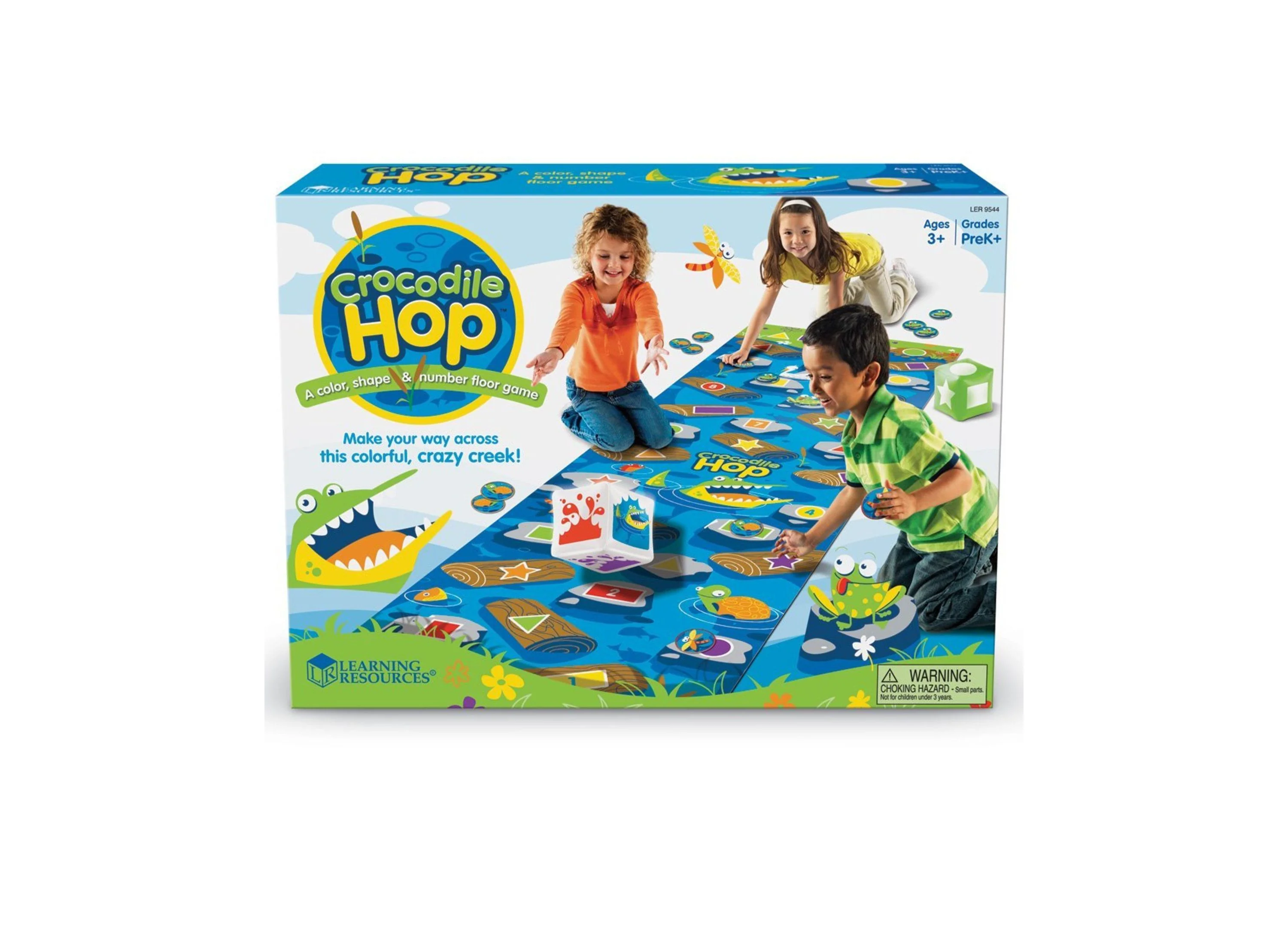 Learning Resources Crocodile Hop Floor Game - Interactive Learning Mat - Image 4