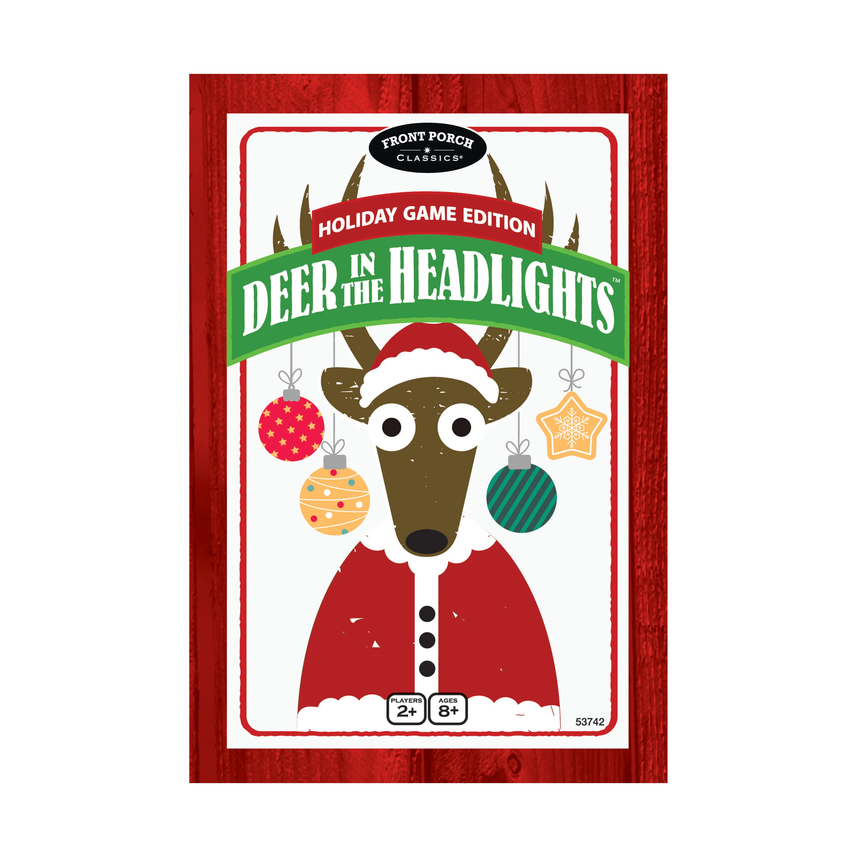 Deer in the Headlights Holiday Edition Family Card Game - Image 2