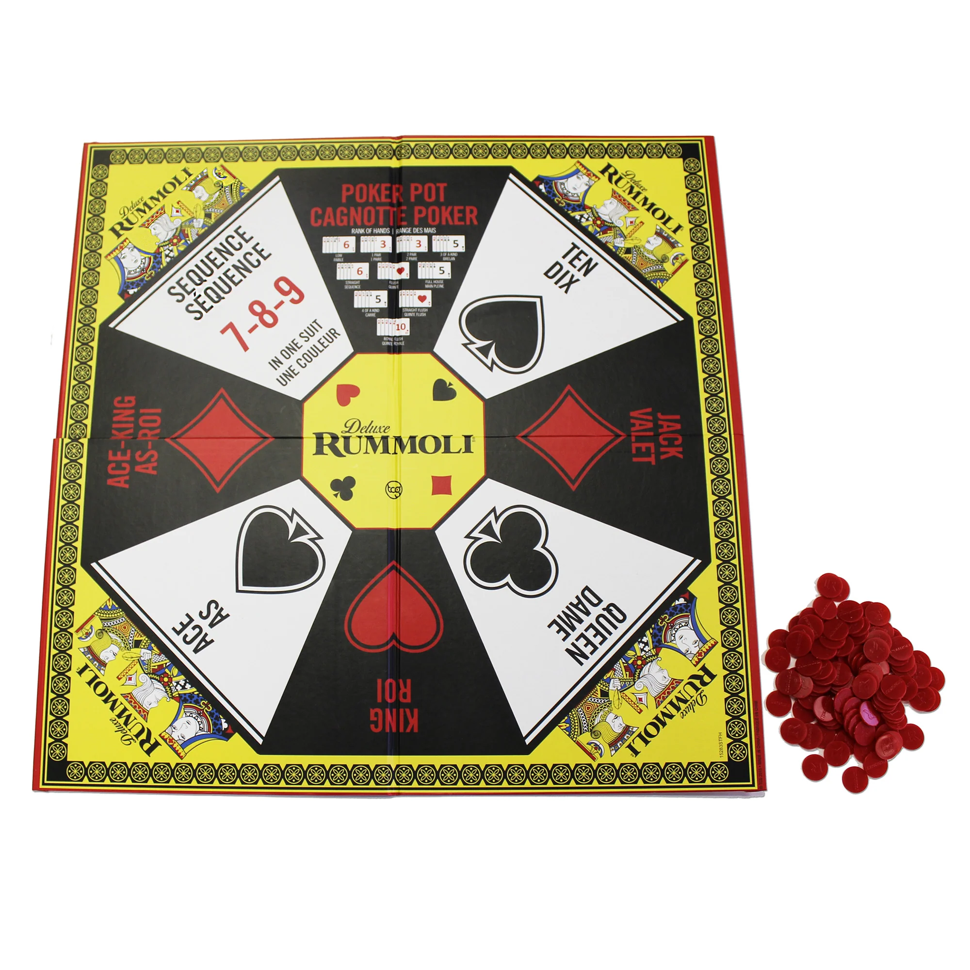 Deluxe Rummoli Bilingual Edition Board & Card Game - Image 2