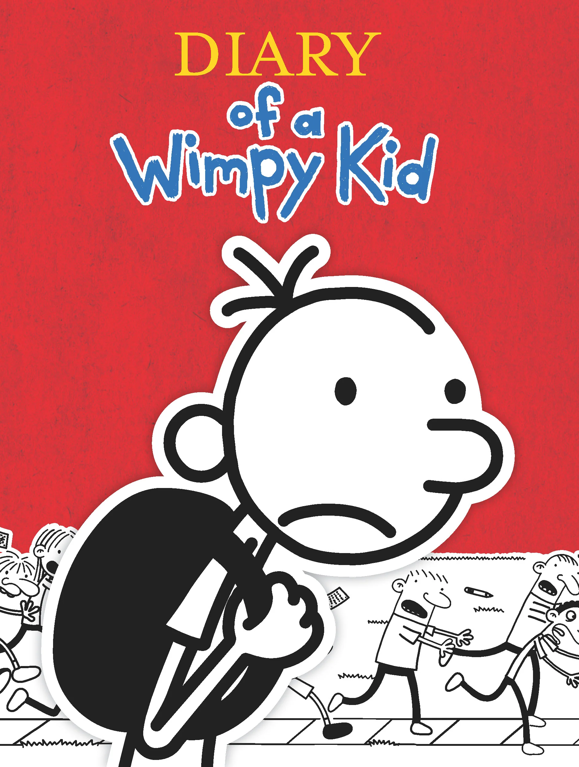 DIARY OF A WIMPY KID BOX OF BOOKS 1-4