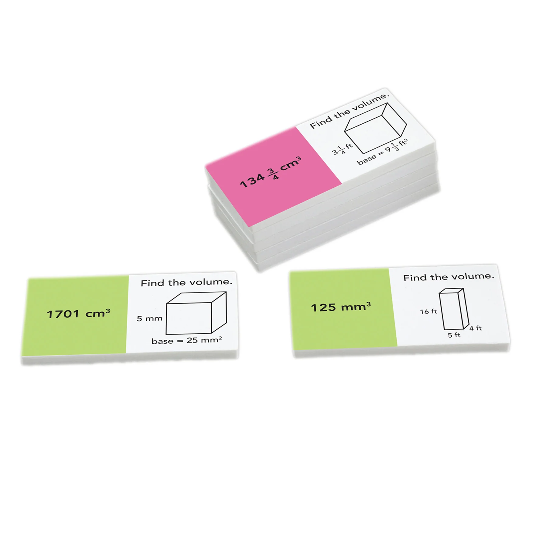 Didax® Volume Measurement Dominoes - Educational Math Game - Image 3