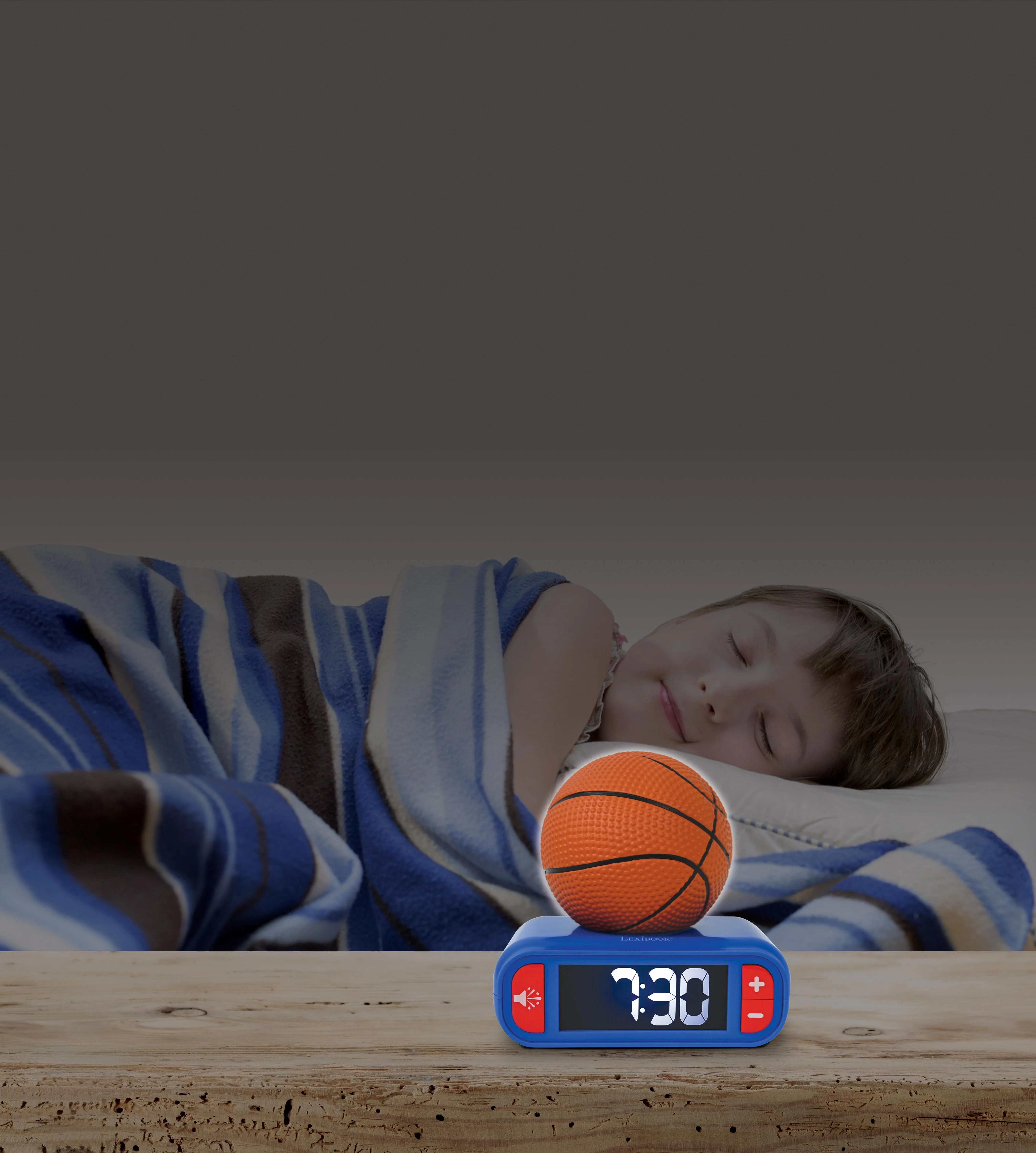 Slam Dunk 3D Basketball Digital Alarm Clock & Nightlight - Image 9