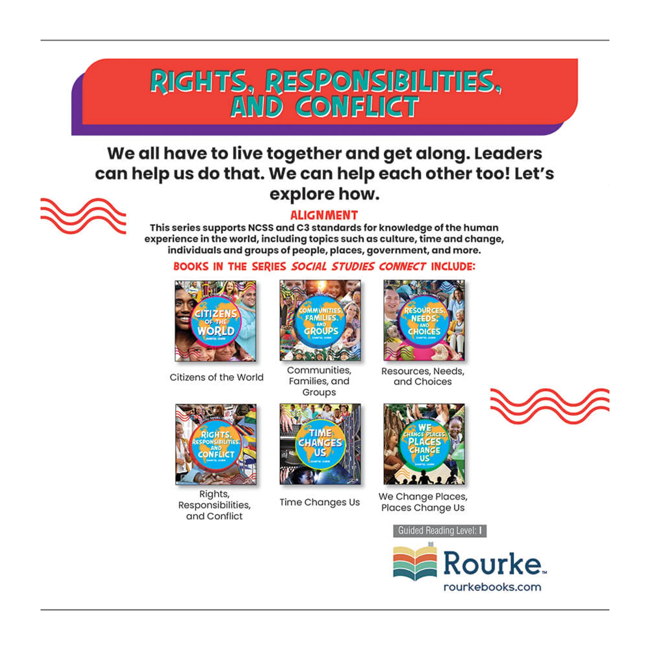 Discovery Library Jr Rights, Responsibilities, and Conflict Hardcover - Image 3