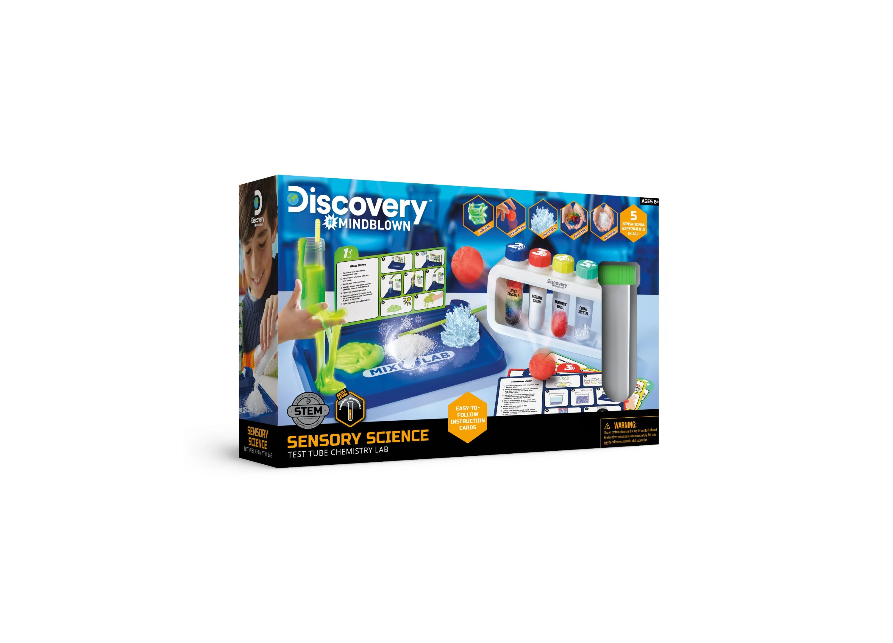 Discovery #MINDBLOWN Sensory Science Test Tube Chemistry Lab Set - Image 4