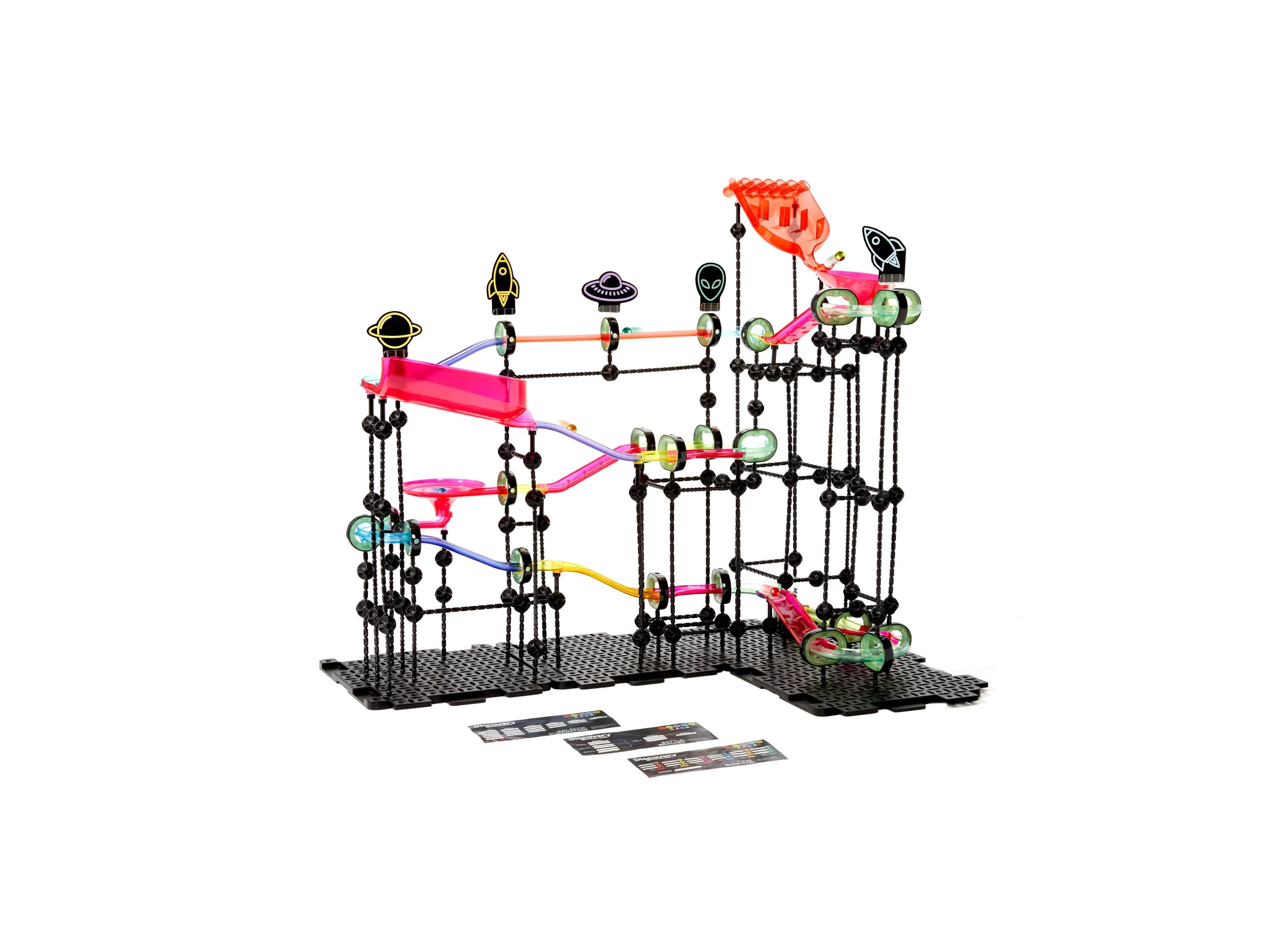 Discovery #MINDBLOWN 340-Piece Space Marble Run Interstellar Construction Set