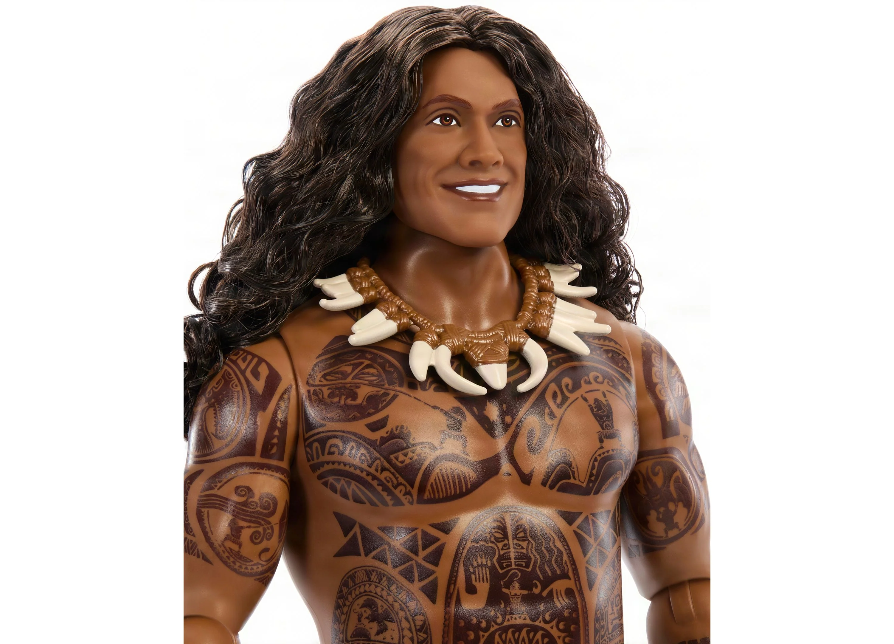 Disney Princess Maui Fashion Doll Set, Live-Action Movie Inspired, Removable Outfits with 4 Accessories - Image 2