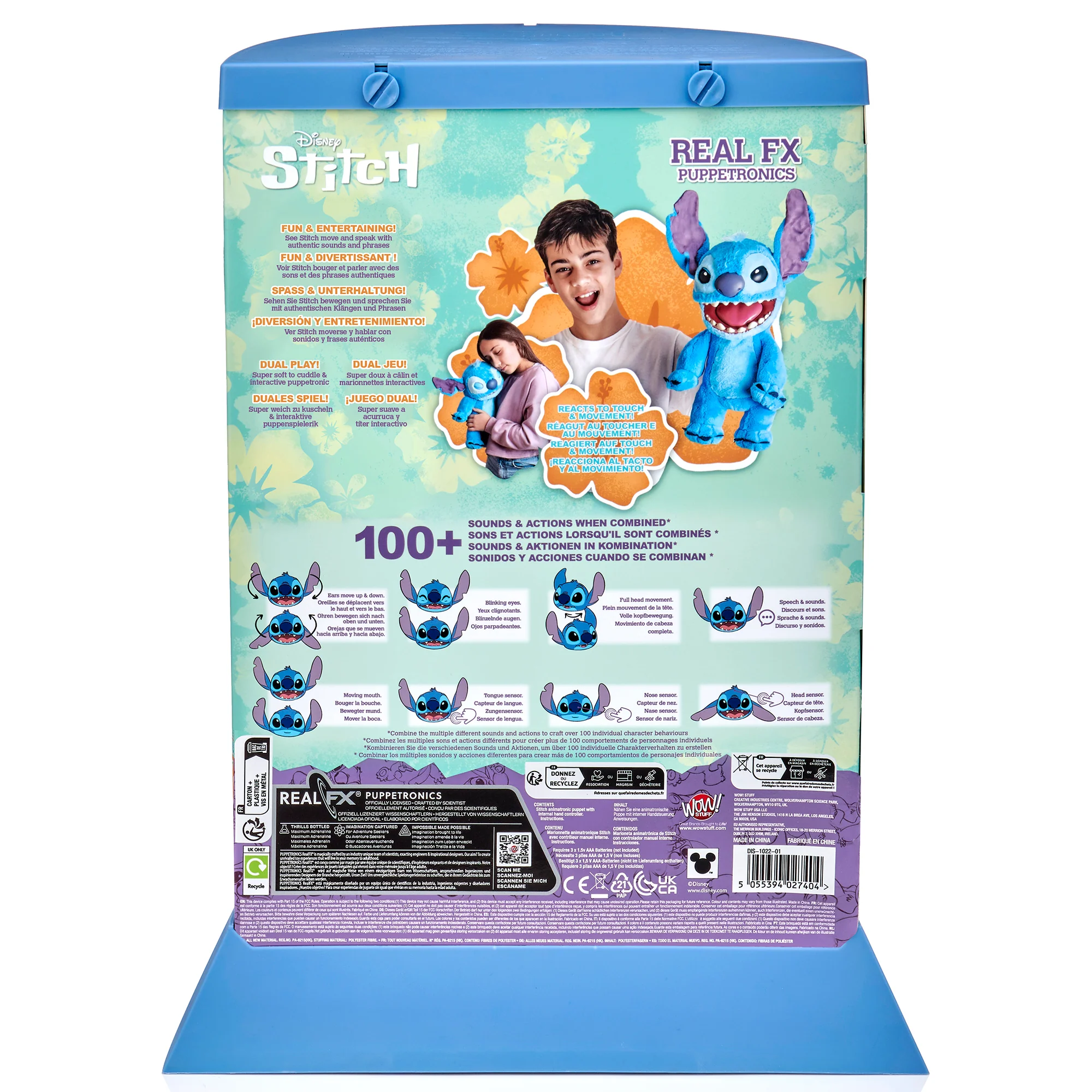 Disney RealFX Stitch First Edition 18-Inch Animatronic Puppet - Image 5