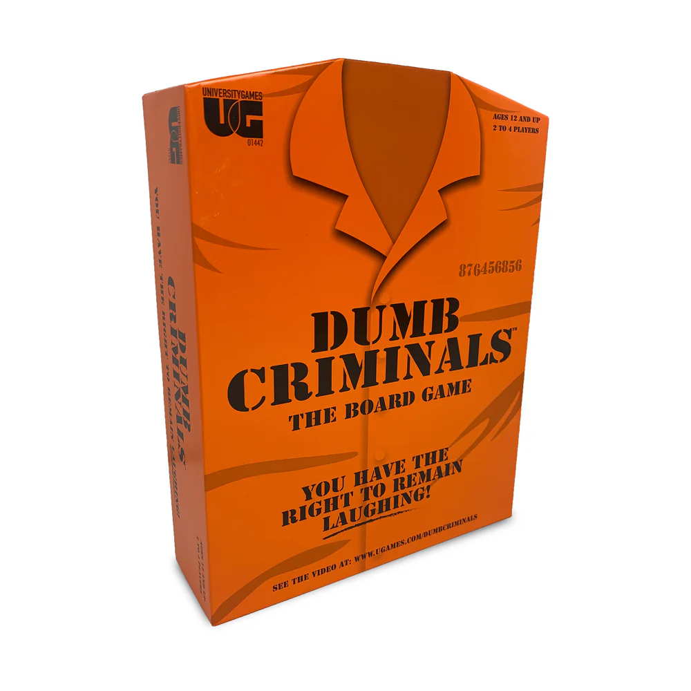 Dumb Criminals: The Board Game By University Games