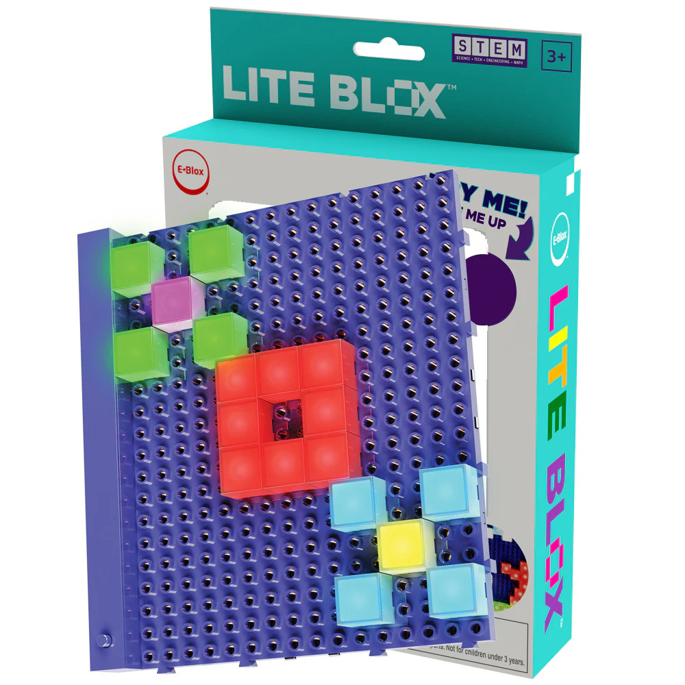 E-Blox Lite Blox - Build Your Own Light-Up Mosaics, 30pcs - Image 5