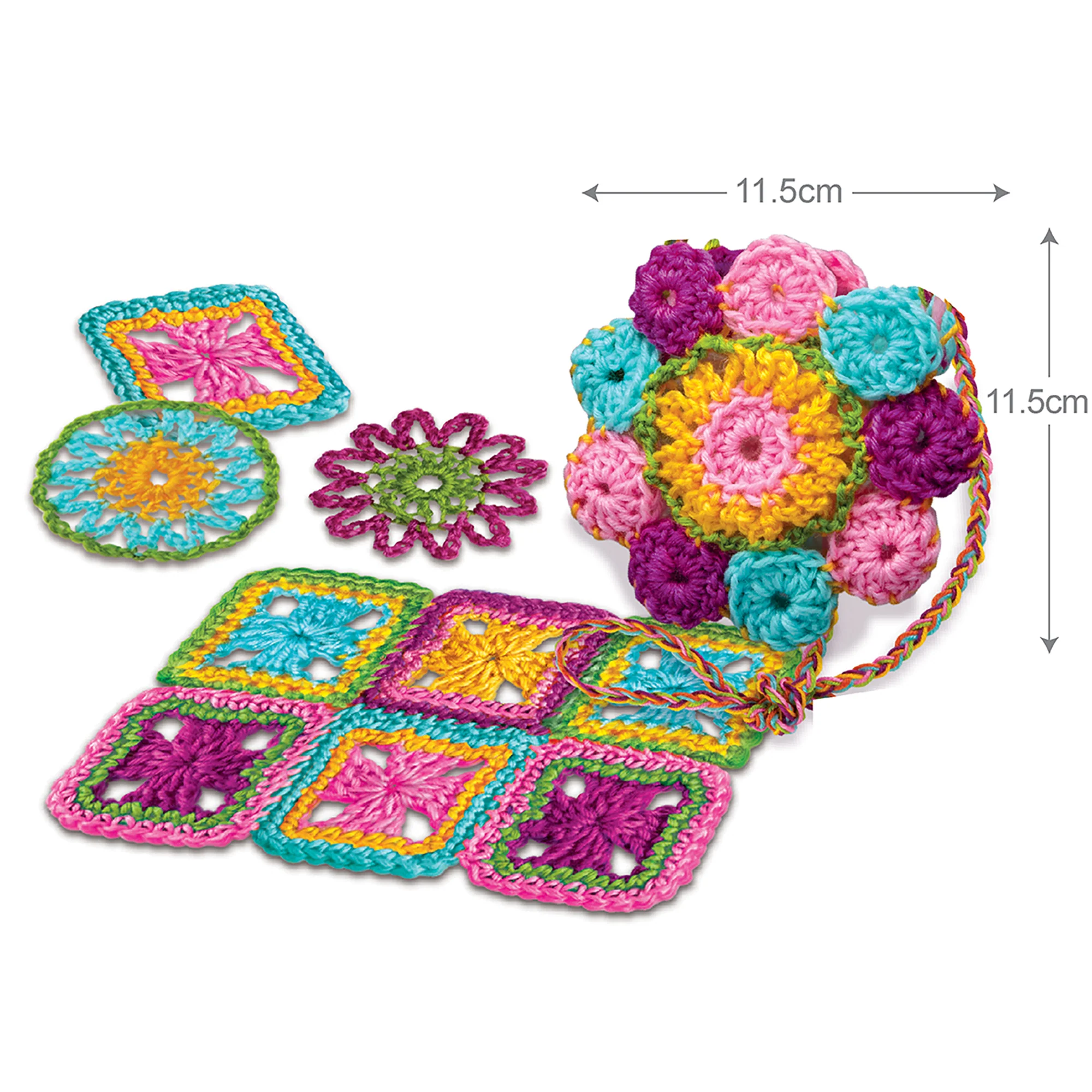 4M Easy-To-Do Crochet Starter Kit With Hooks, Yarn And Instructions - Image 5
