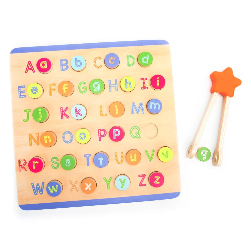 Educational Insights ABCs & Letter Sounds 26-Piece Wooden Puzzle - Image 6