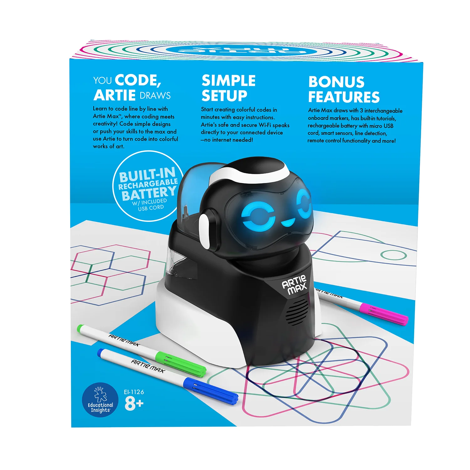 Educational Insights Artie Max™ The Coding Robot - Image 4