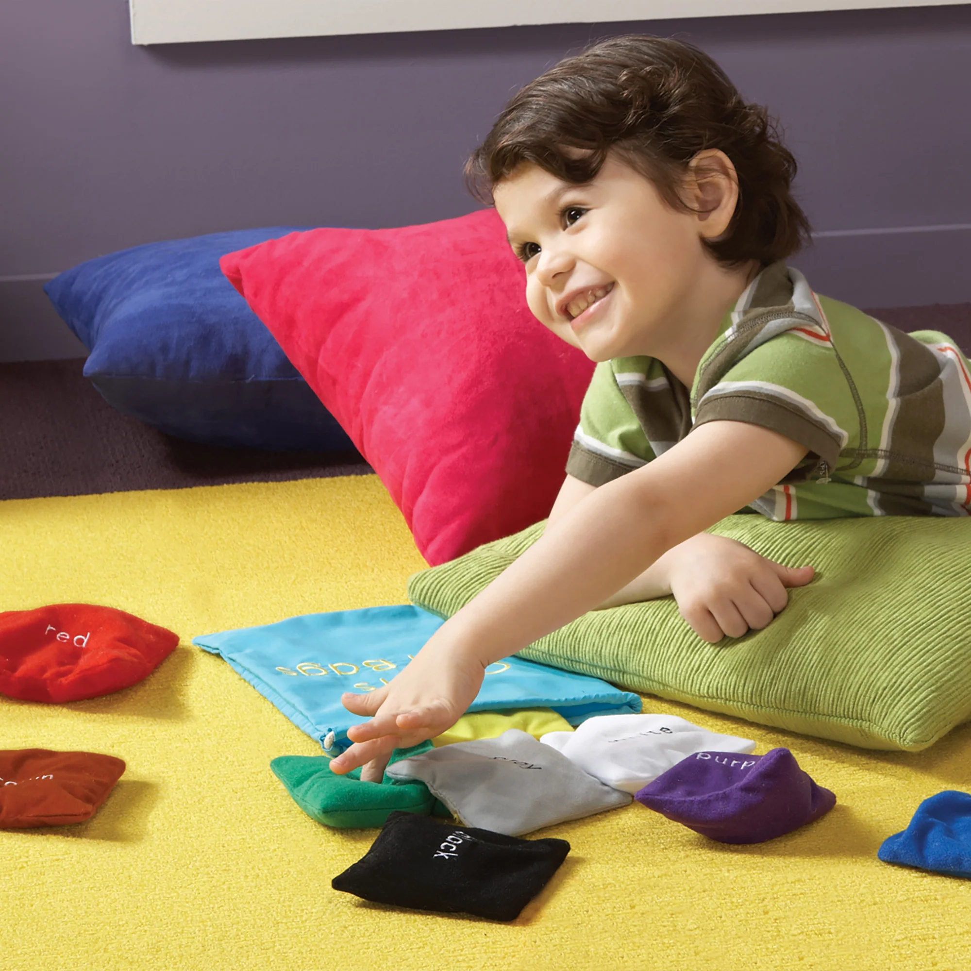 Educational Insights Colorful Learning Bean Bags - 10 Vibrant Colors - Image 3