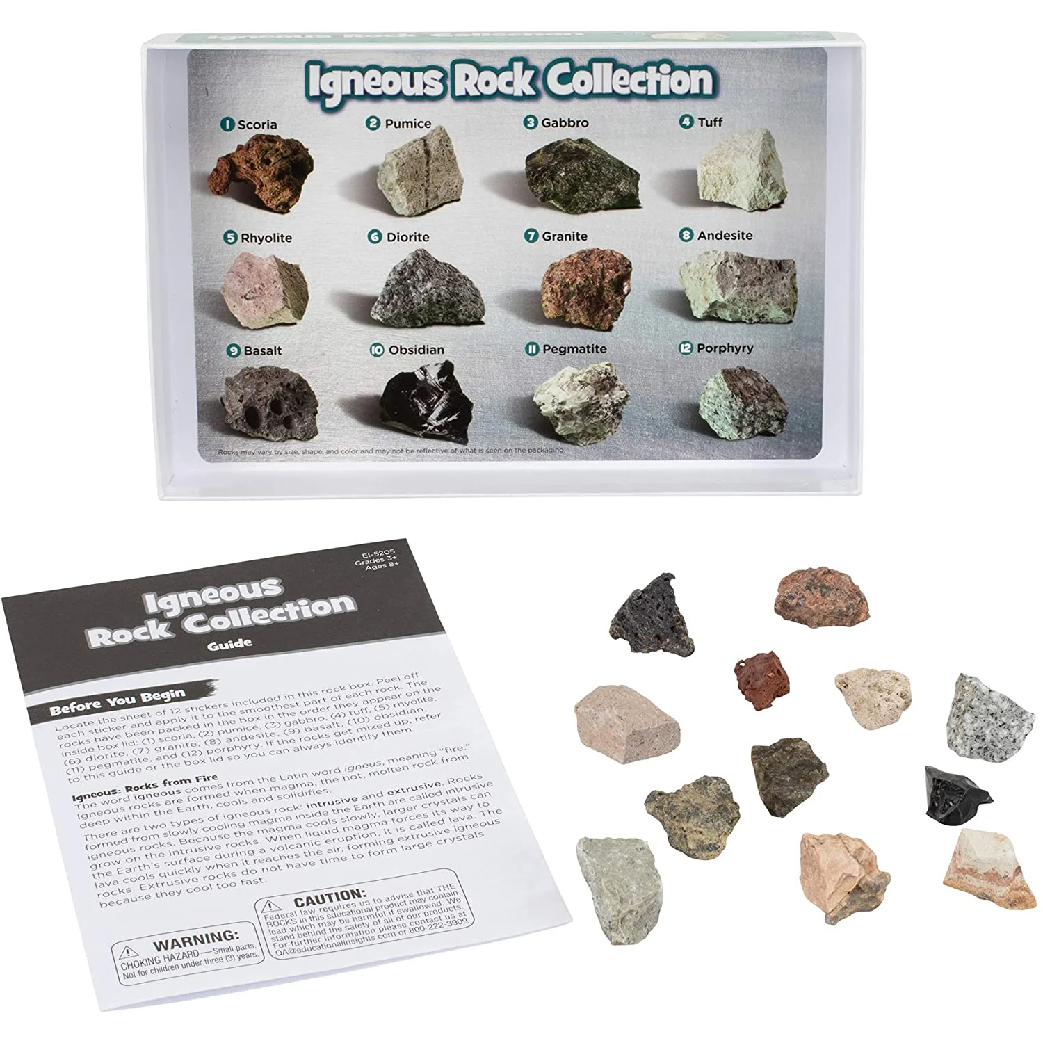 Educational Insights GeoSafari Rock and Fossil Explorer Set - 57 Pieces - Image 4