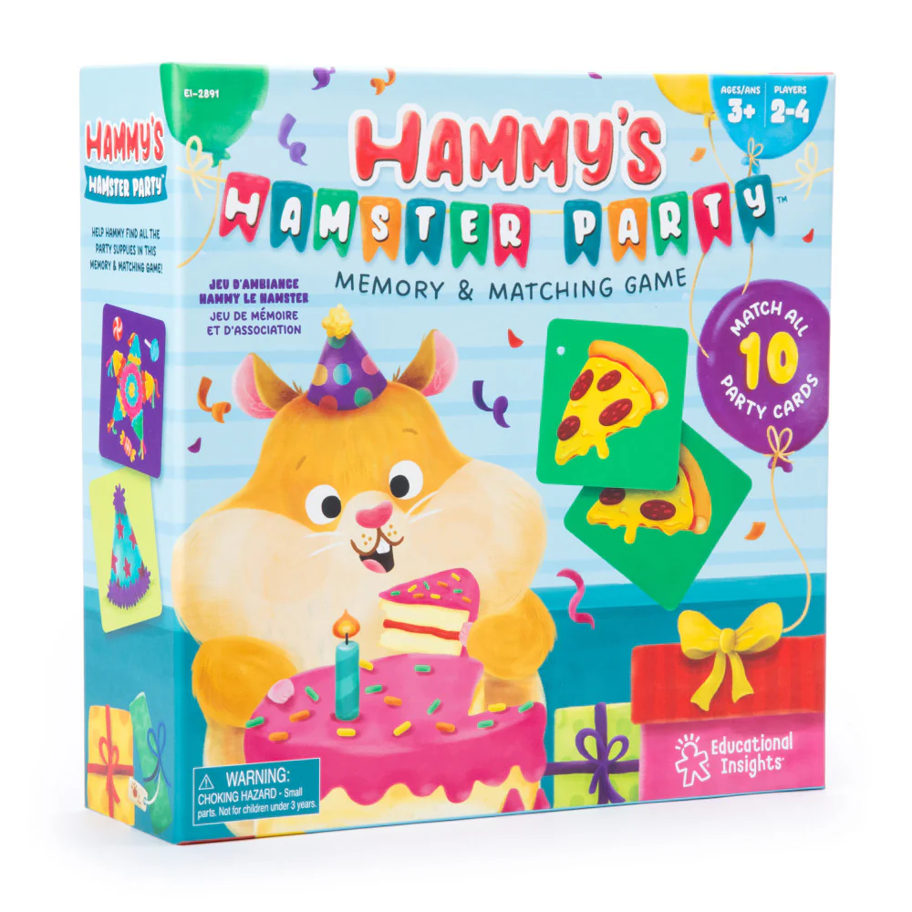 Educational Insights Hammy's Hamster Memory Match Game - Image 2